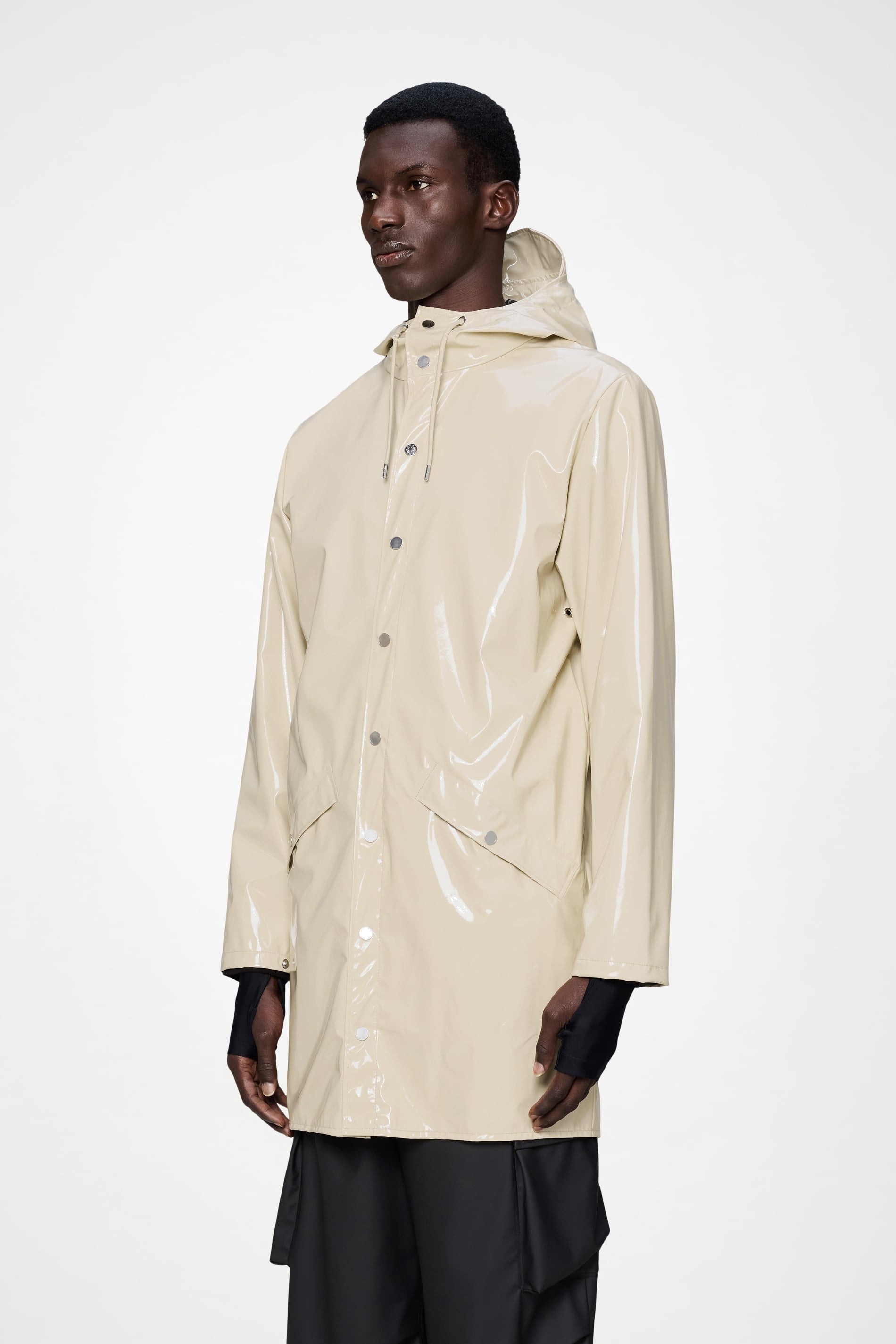 RAINS LONG Jacket W3 - Boutique Bubbles