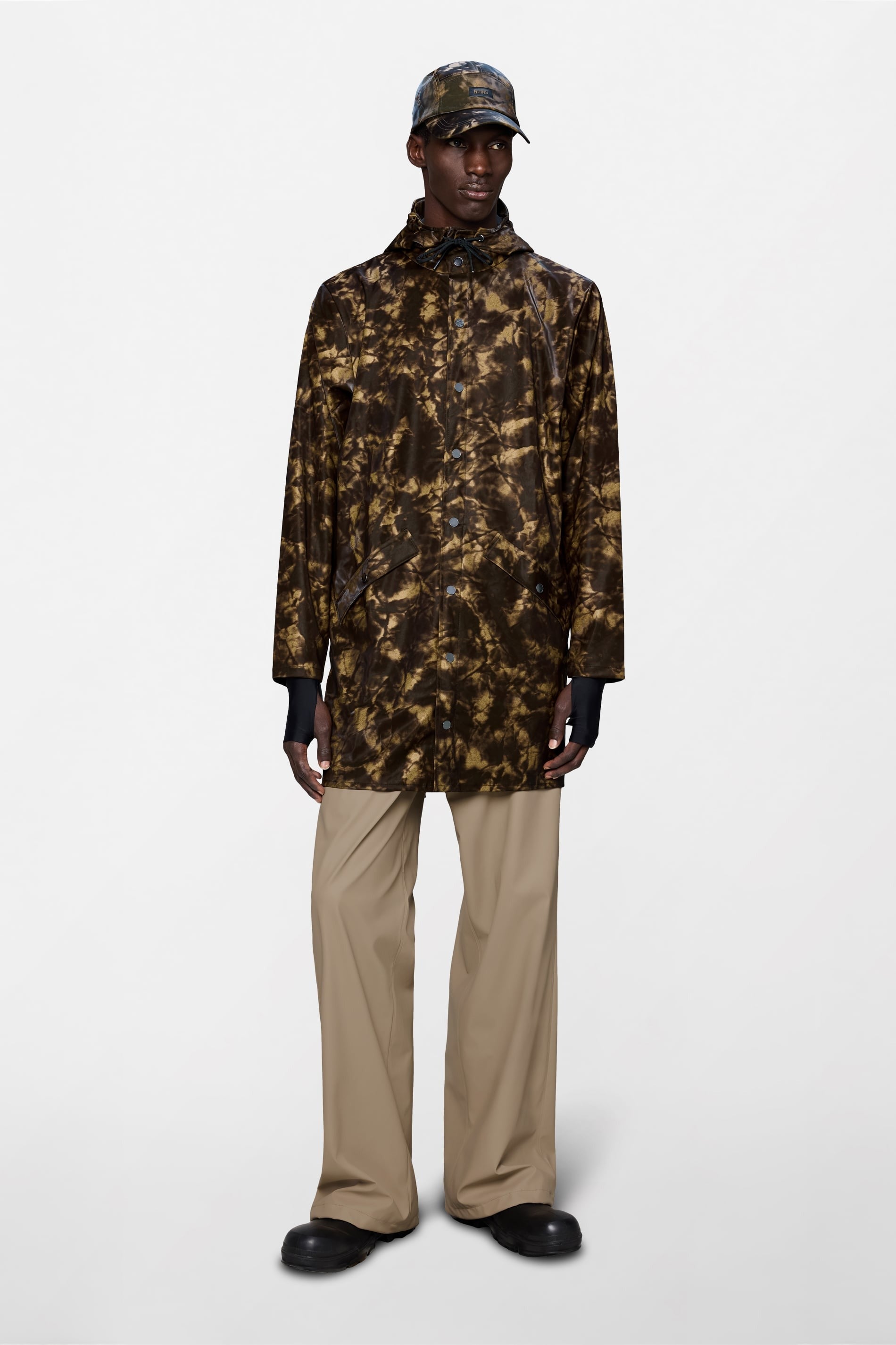 RAINS LONG Jacket W3 - Boutique Bubbles