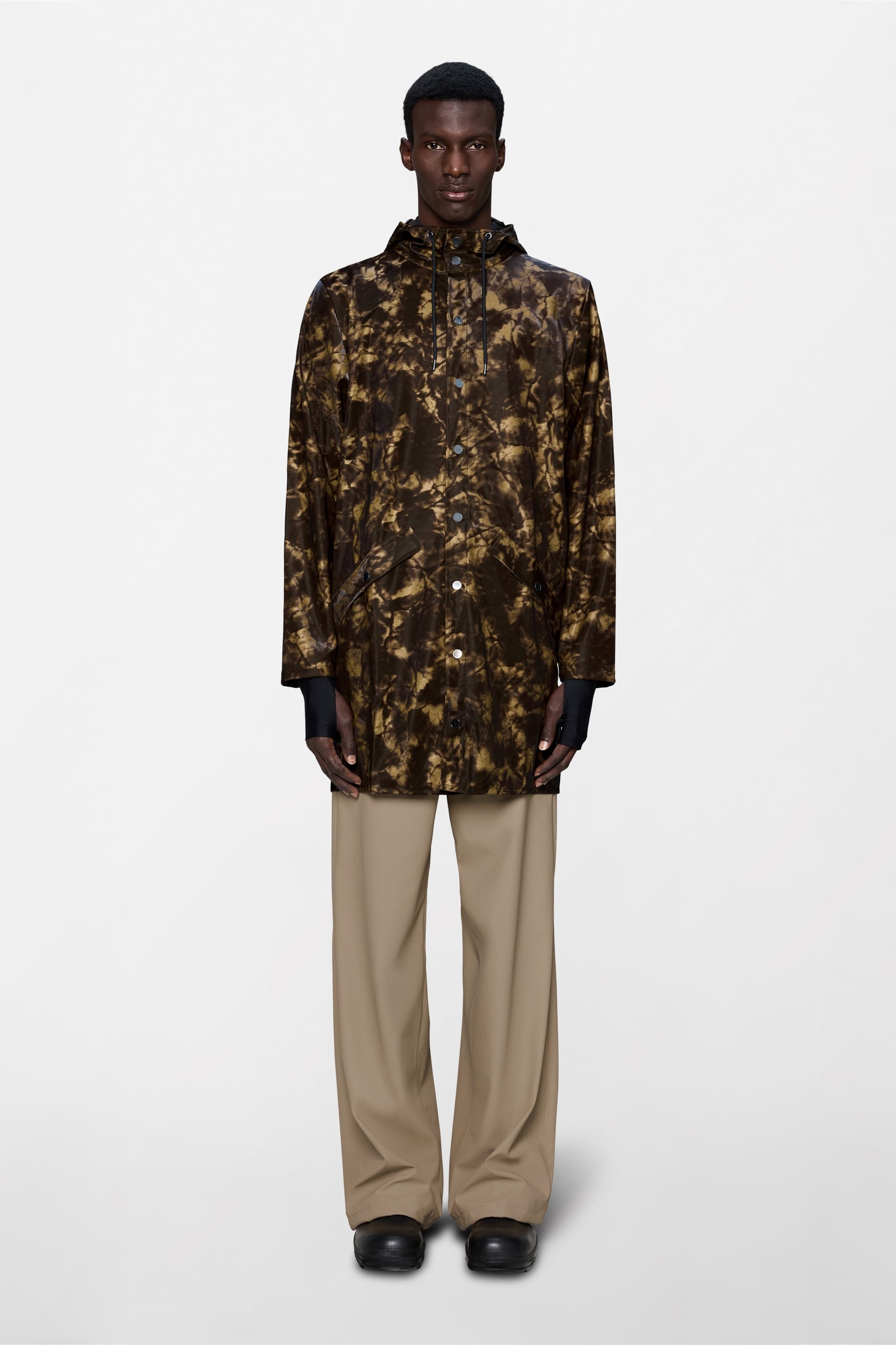 RAINS LONG Jacket W3 - Boutique Bubbles