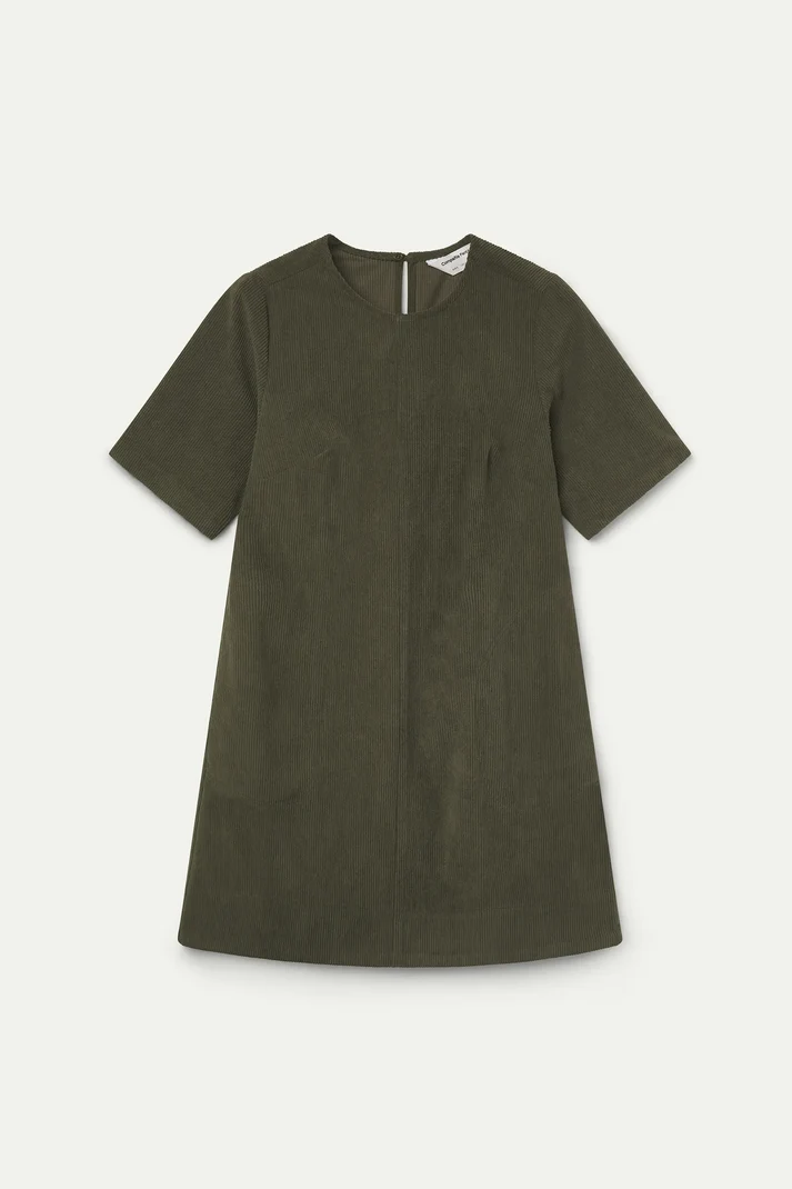 COMPANIA FANTASTICA - Corduroy Short Dress - 63C/11028