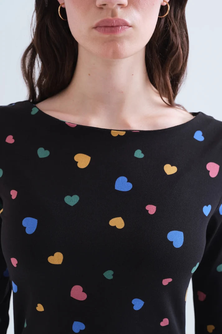 COMPANIA FANTASTICA - Candy Prt L/S T-Shirt - 63C/11045
