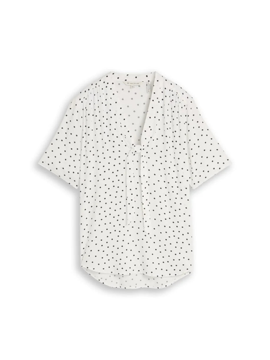 TOM TAILOR - Blouse printed with v-neck - 1051189
