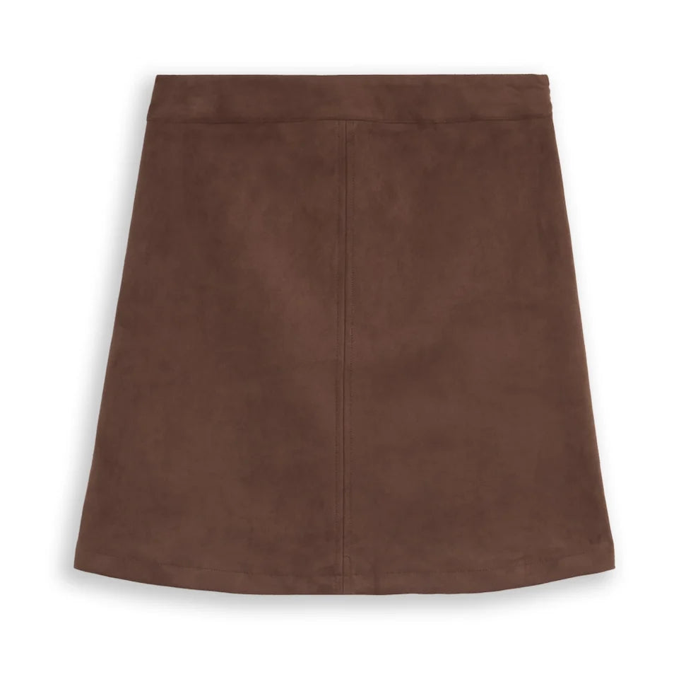 TOM TAILOR - Mini suede skirt - 1053048