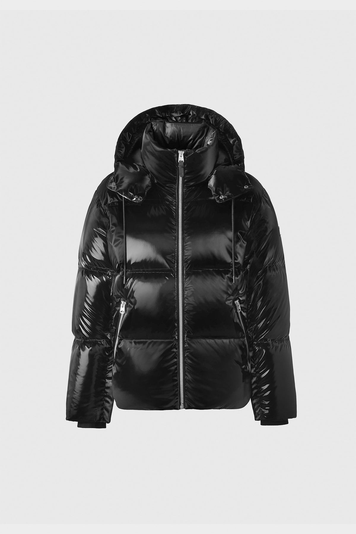 MACKAGE KENT-GLO - High-Gloss Hooded Down Jacket - Boutique Bubbles