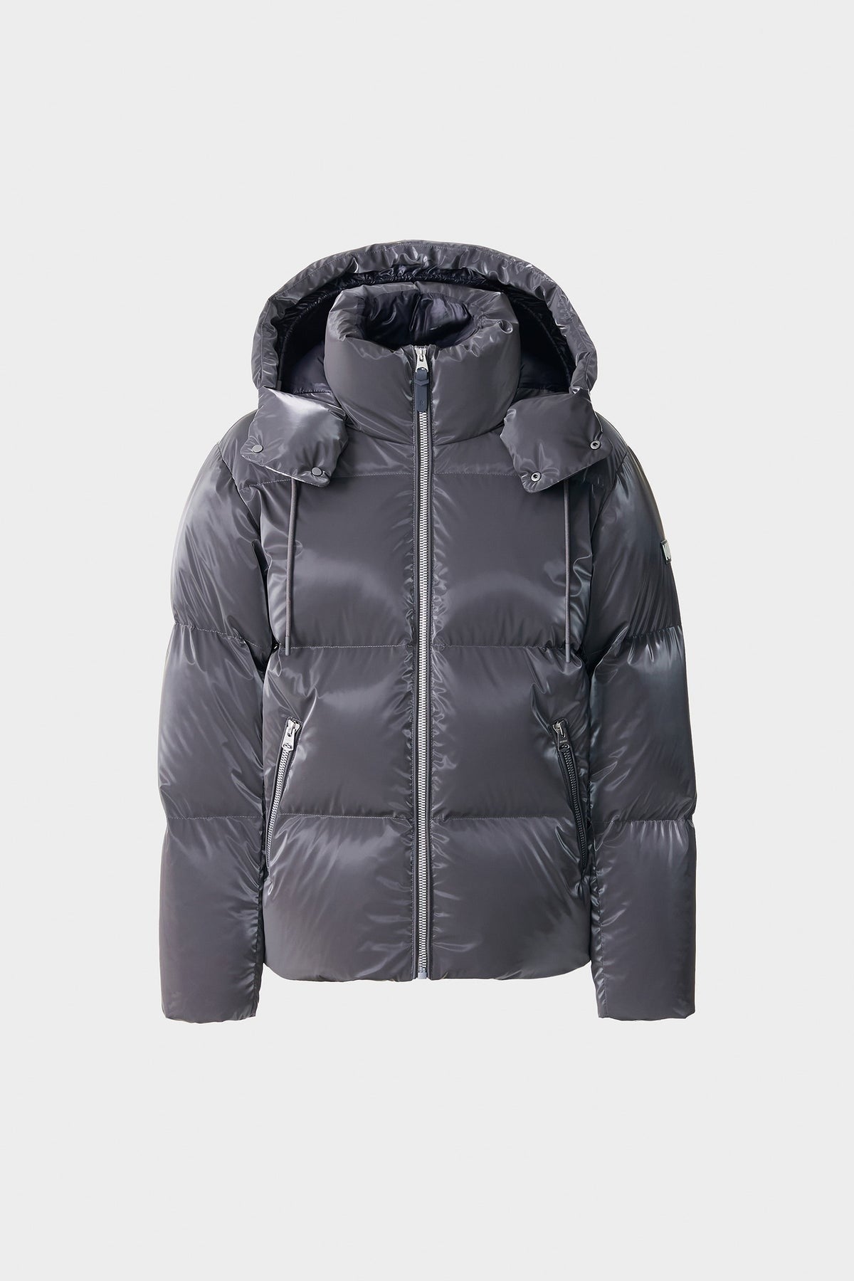 MACKAGE KENT-GLO - High-Gloss Hooded Down Jacket - Boutique Bubbles
