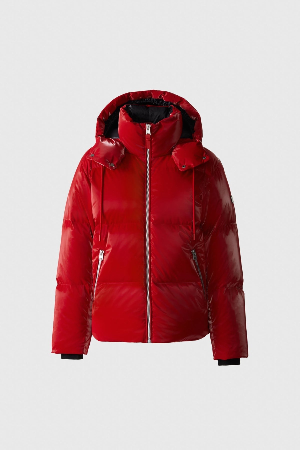 MACKAGE KENT-GLO - High-Gloss Hooded Down Jacket - Boutique Bubbles