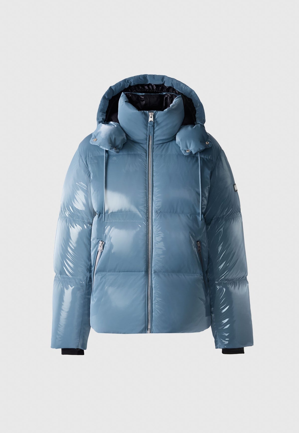 MACKAGE KENT-GLO - High-Gloss Hooded Down Jacket - Boutique Bubbles