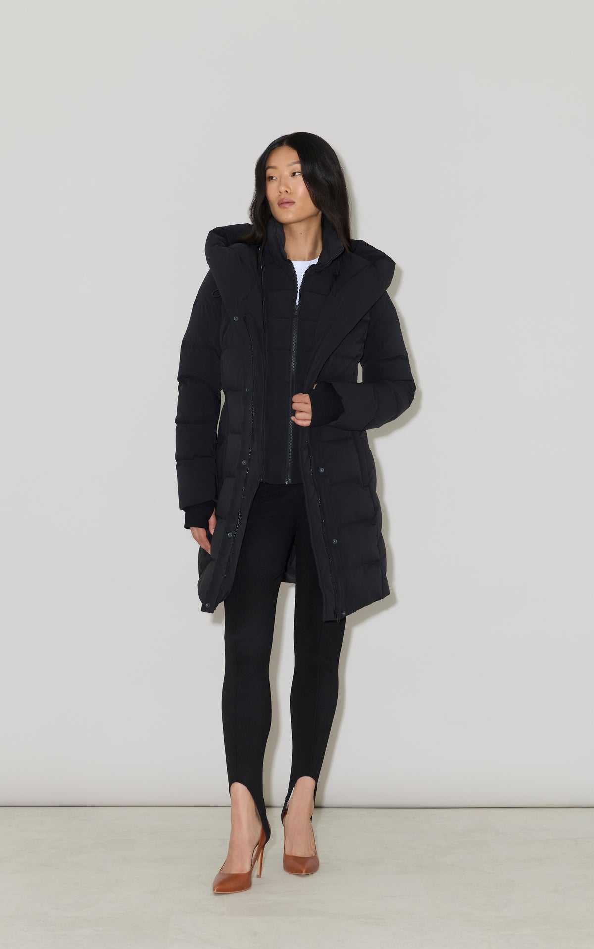 SOIA&KYO SONNY-U - Women's down coat with hood
