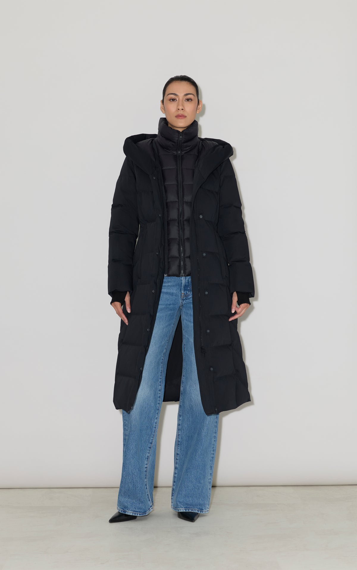 SOIA&KYO TALYSE-U - Women's down coat with hood