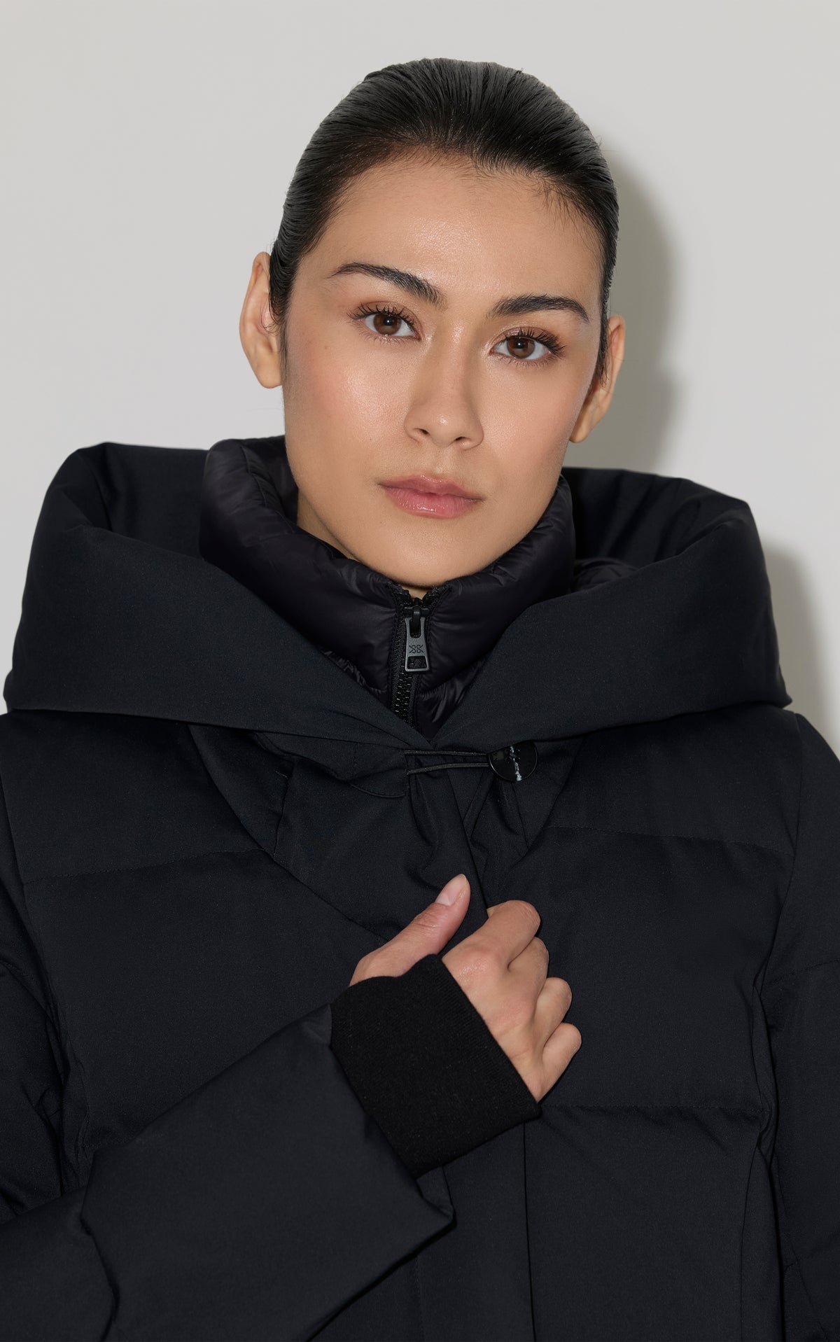 SOIA&KYO TALYSE-U - Women's down coat with hood
