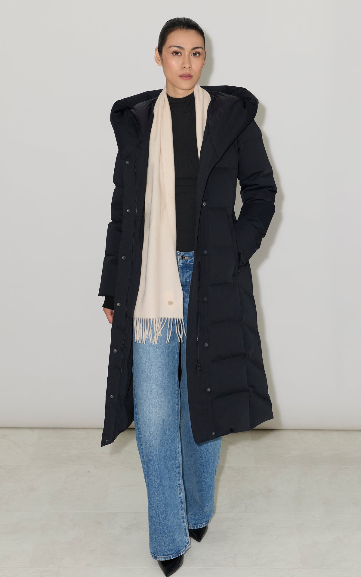 SOIA&KYO TALYSE-U - Women's down coat with hood