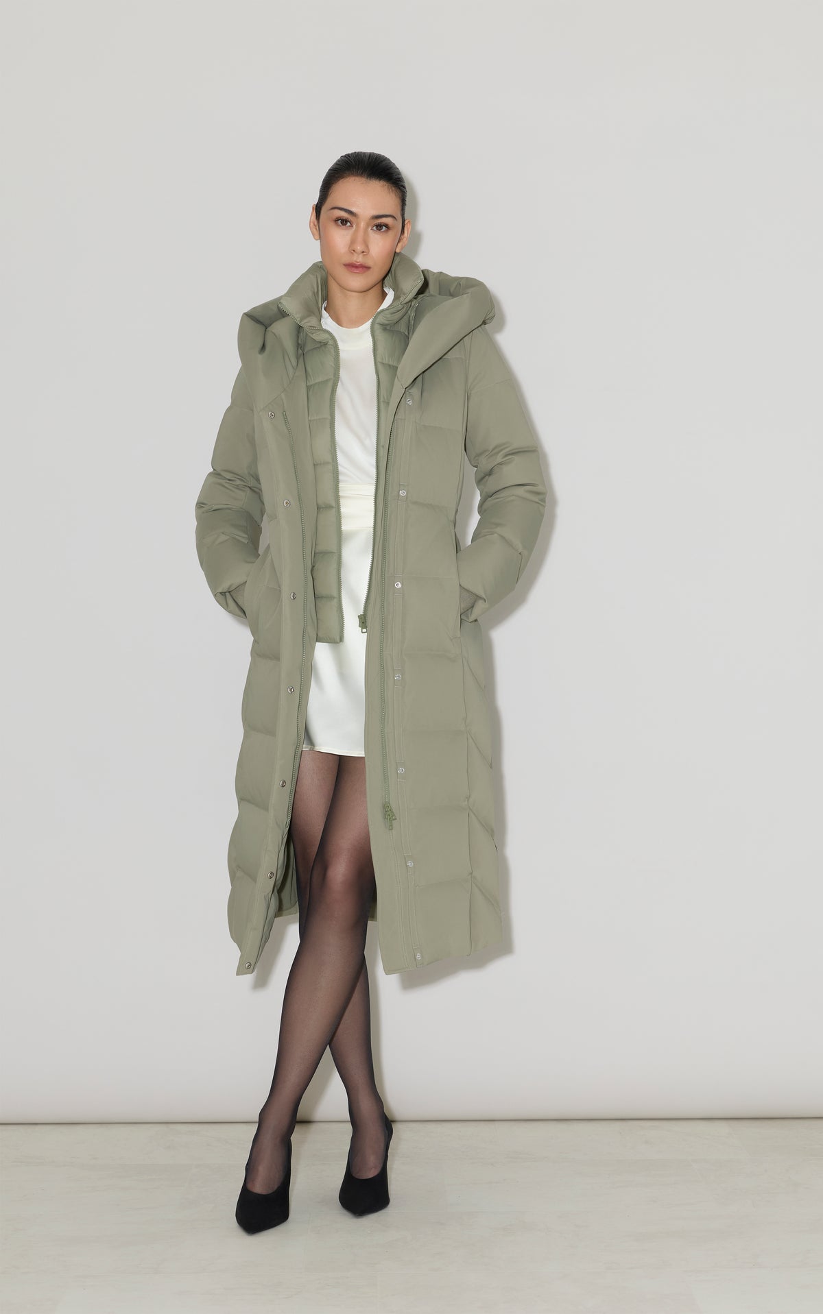 SOIA&KYO TALYSE-U - Women's down coat with hood
