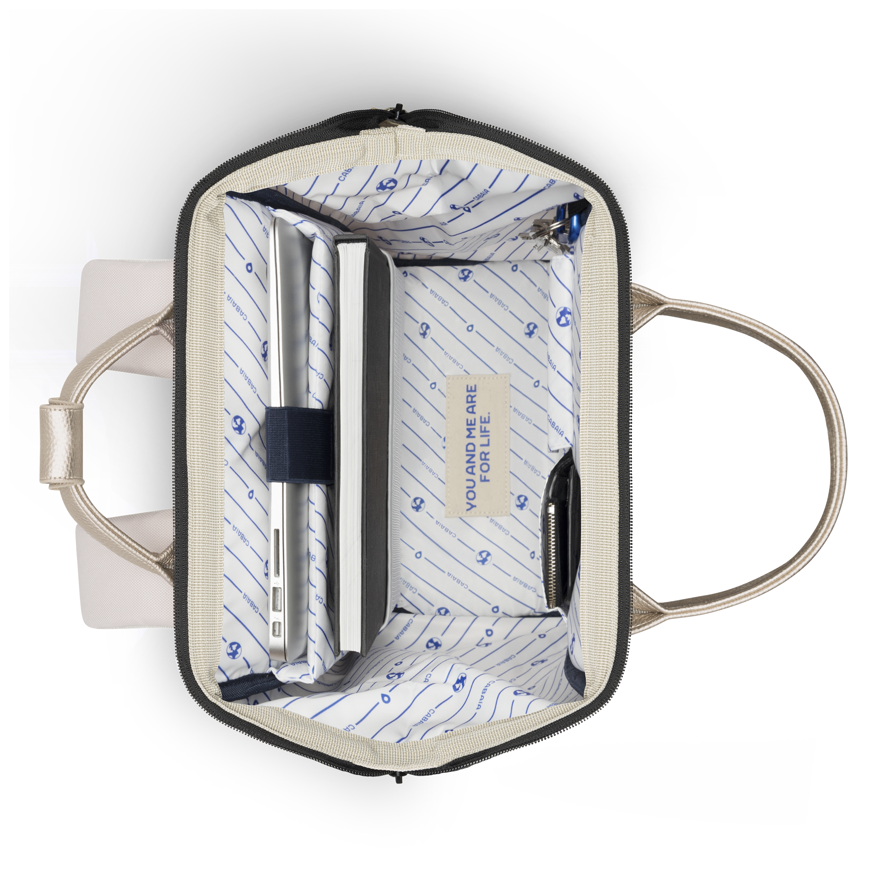 CABAÏA - Sac à dos Aventurier Medium - Oxford Recyclé