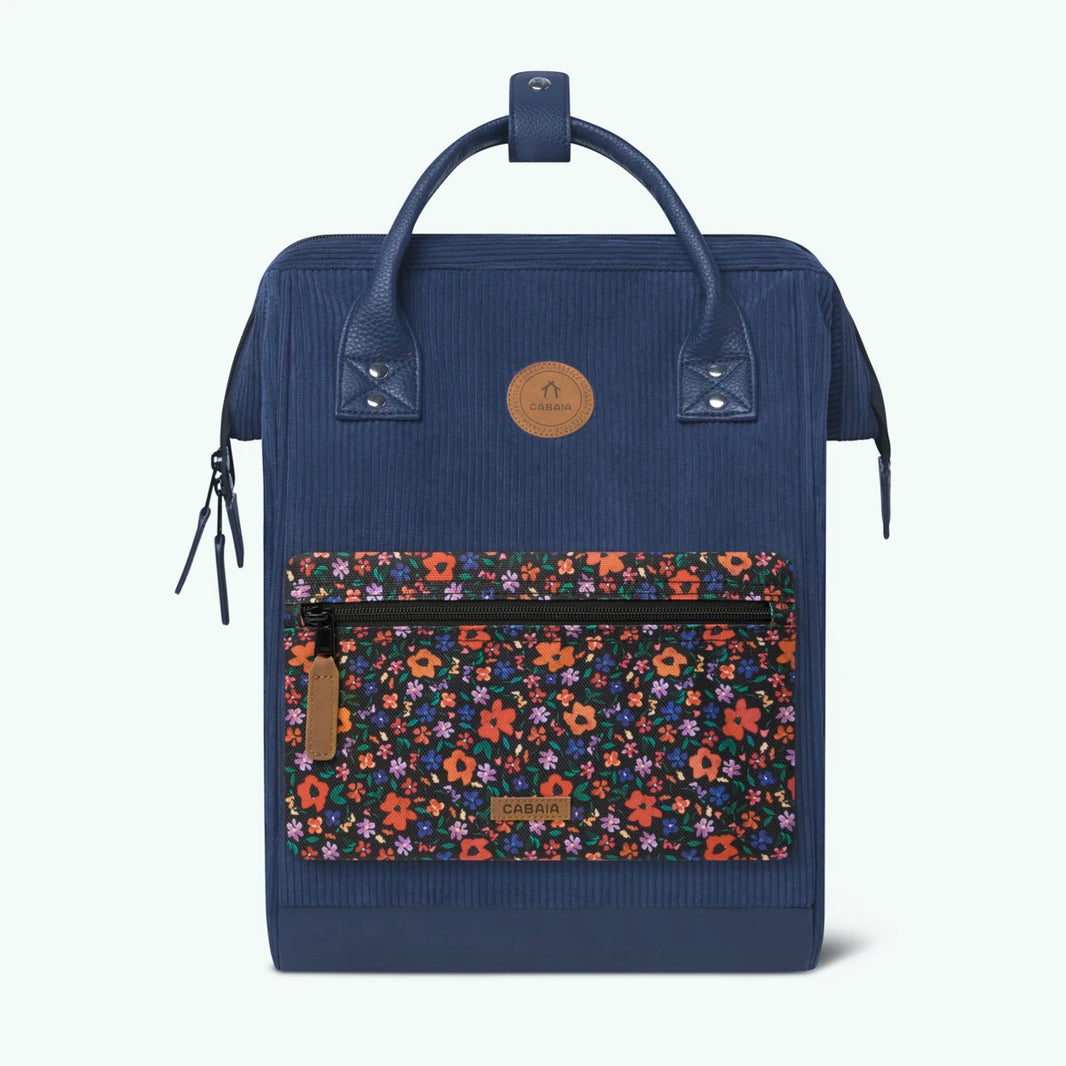 CABAÏA - Sac à dos Aventurier Medium - Velours recyclé