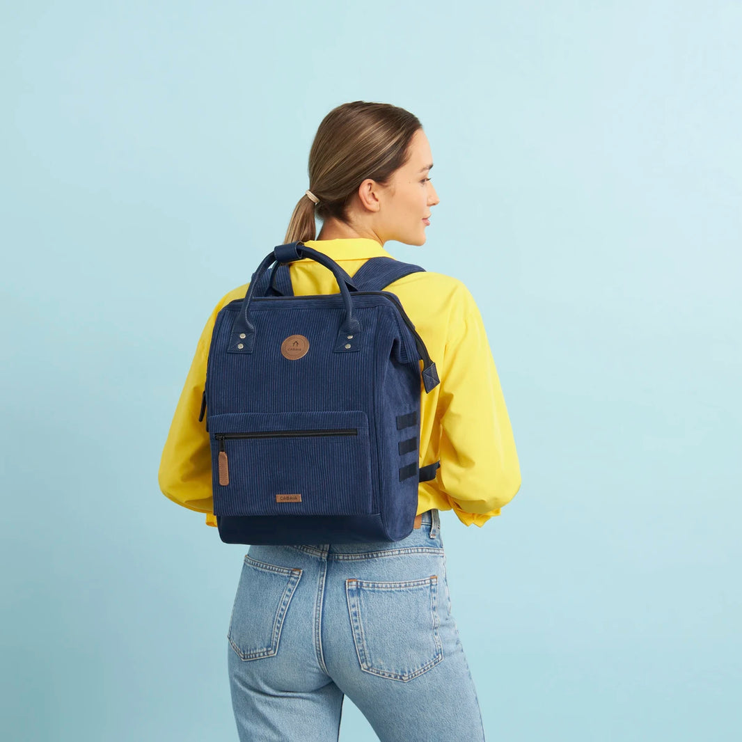 CABAÏA - Sac à dos Aventurier Medium - Velours recyclé