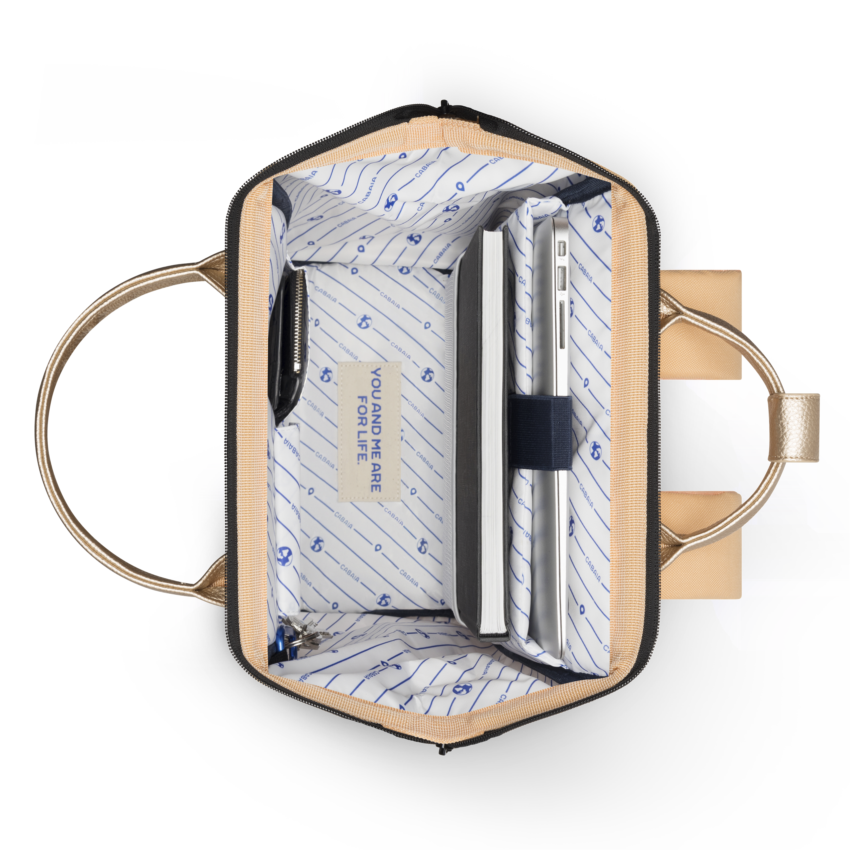 CABAÏA - Sac à dos Aventurier Medium - Oxford Recyclé