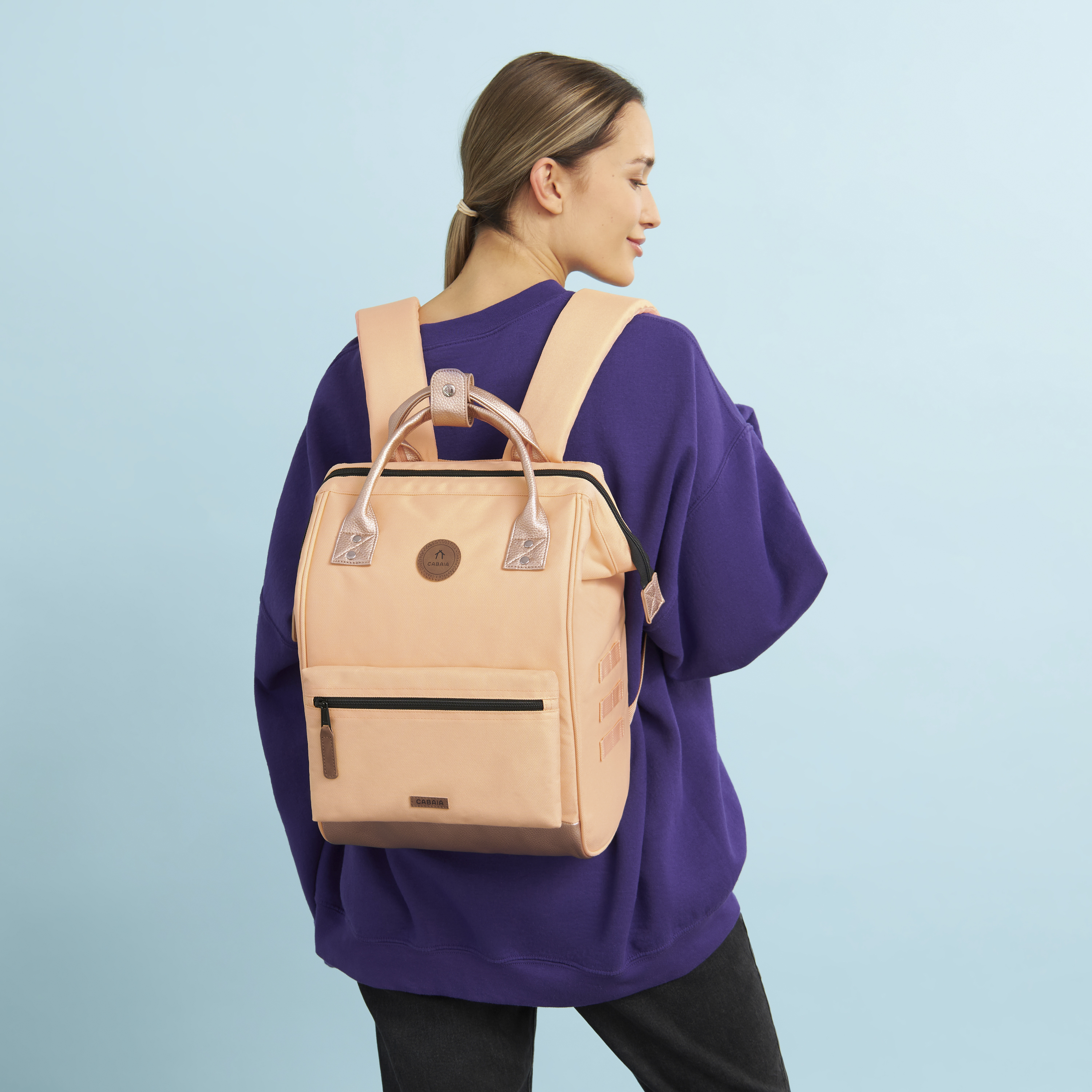 CABAÏA - Sac à dos Aventurier Medium - Oxford Recyclé