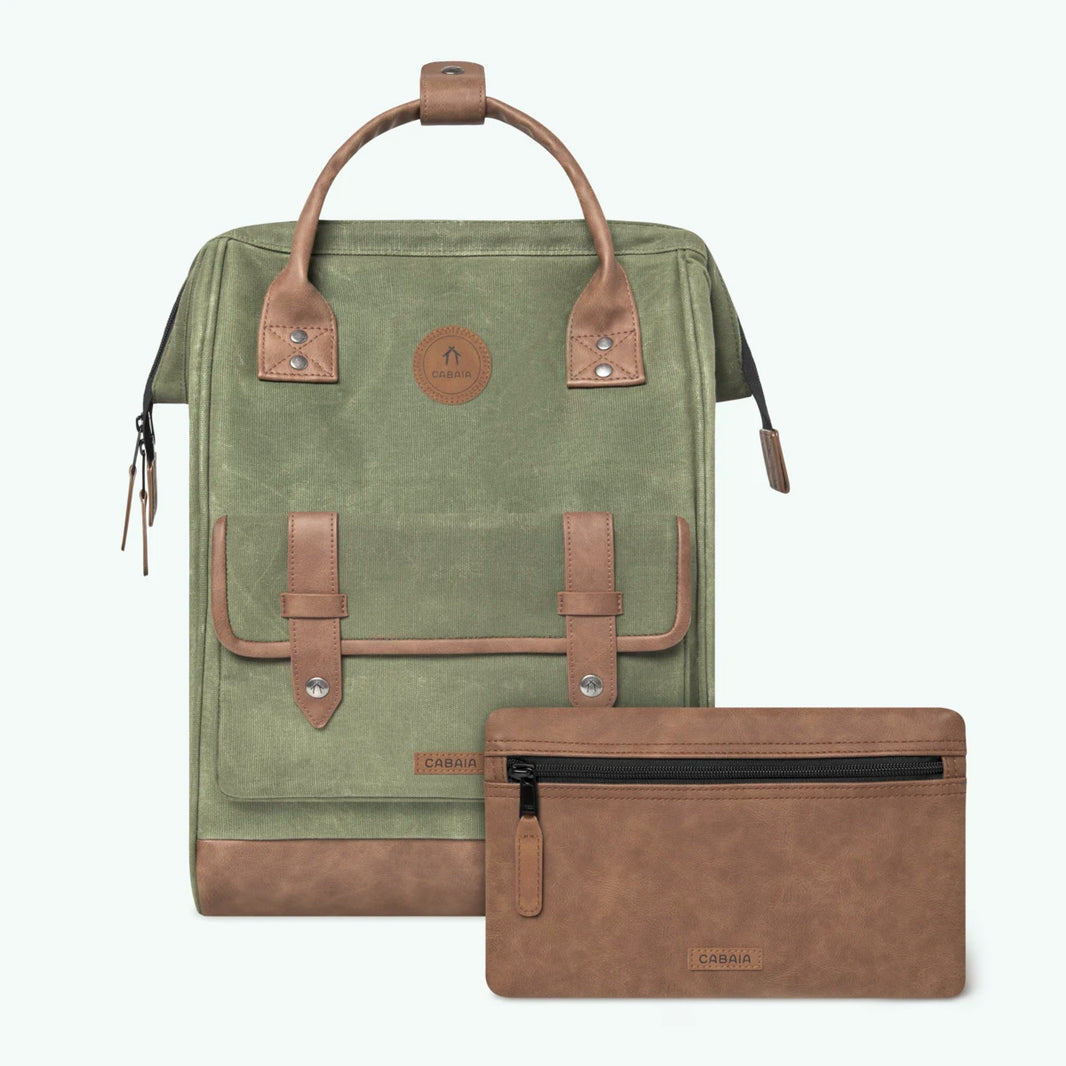 CABAÏA - Sac à dos Aventurier Medium - Nubuck Vegan