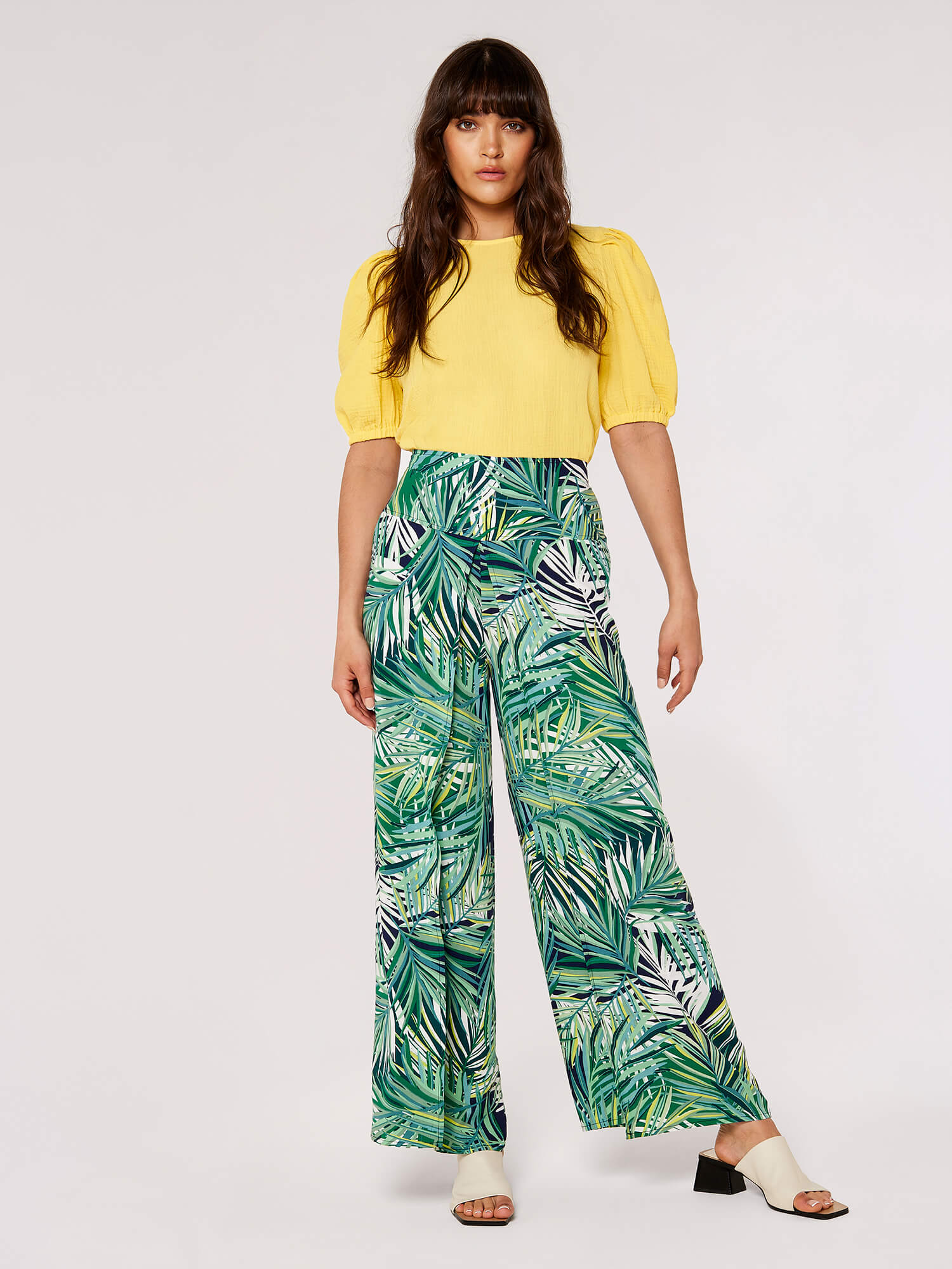 APRICOT - Layer Tropical Fisherman Trousers - 722033 - Boutique Bubbles