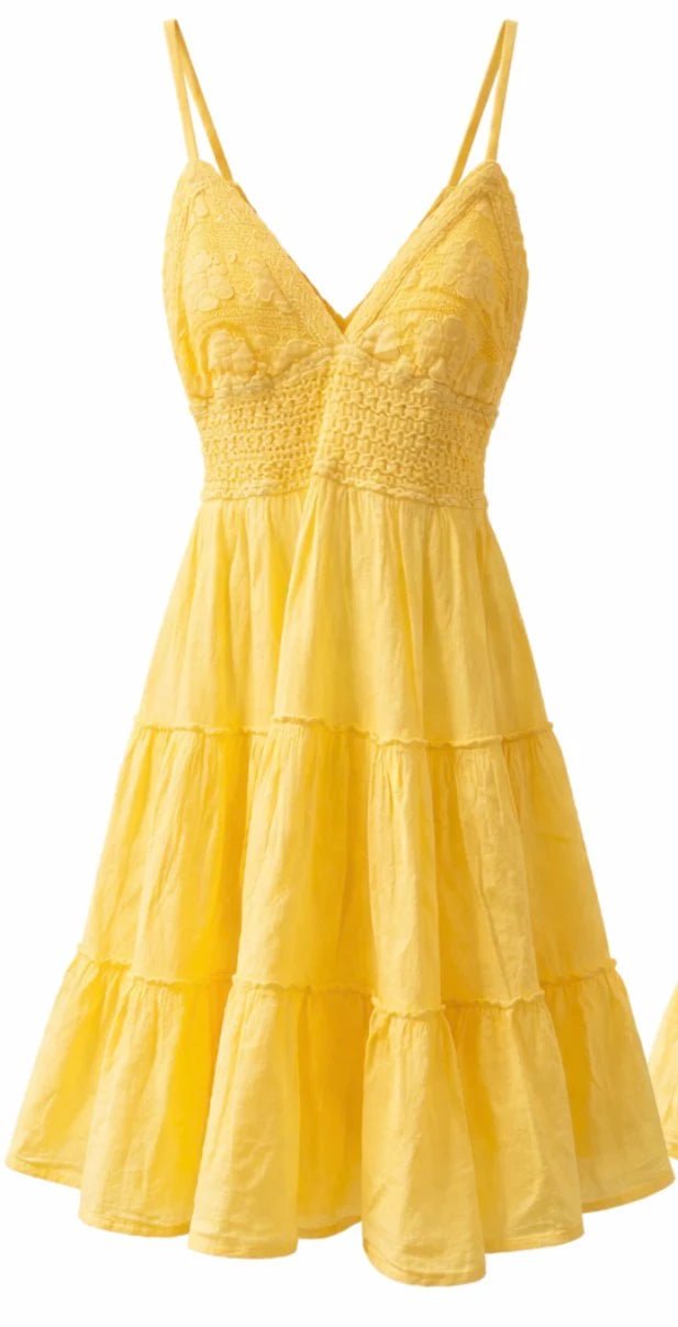 APRICOT - Mini Dress - V981195 - Boutique Bubbles