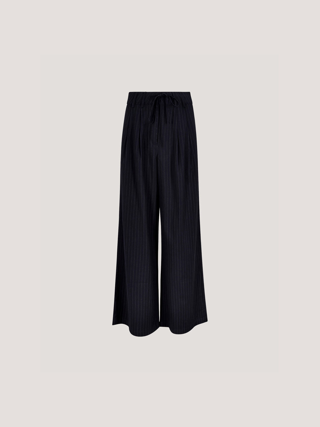 APRICOT - Pinstripe Wide Leg Tailored Trousers - 967458 - Boutique Bubbles