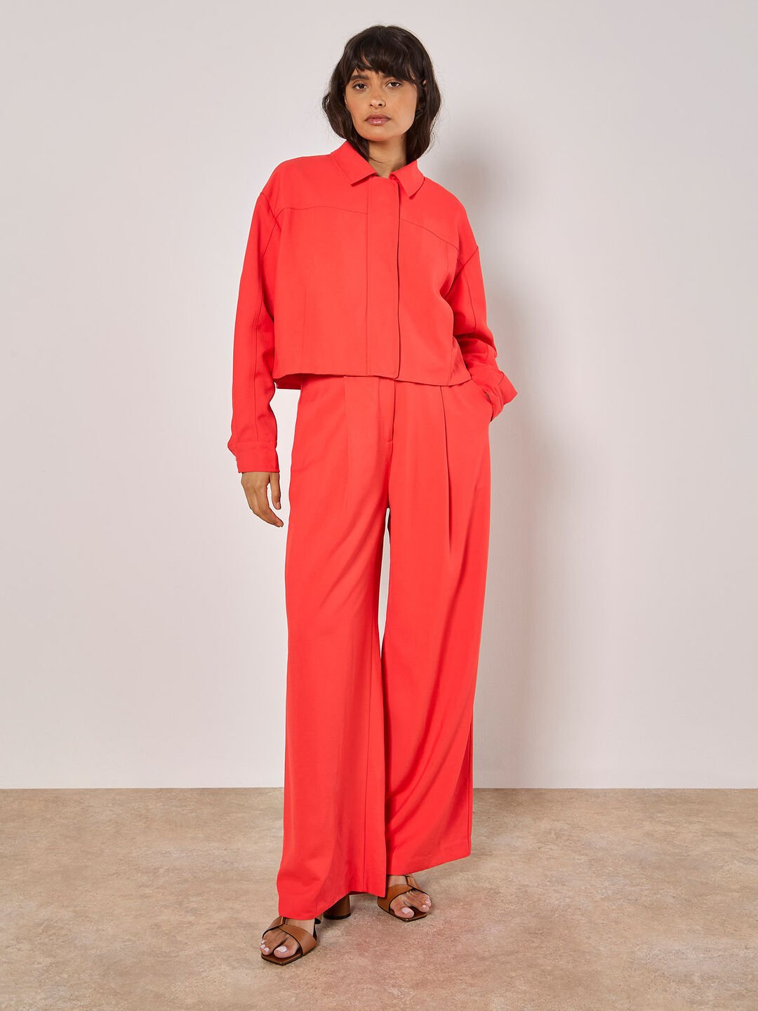 APRICOT - Soft Tailored Cropped Jacket - 941830 - Boutique Bubbles