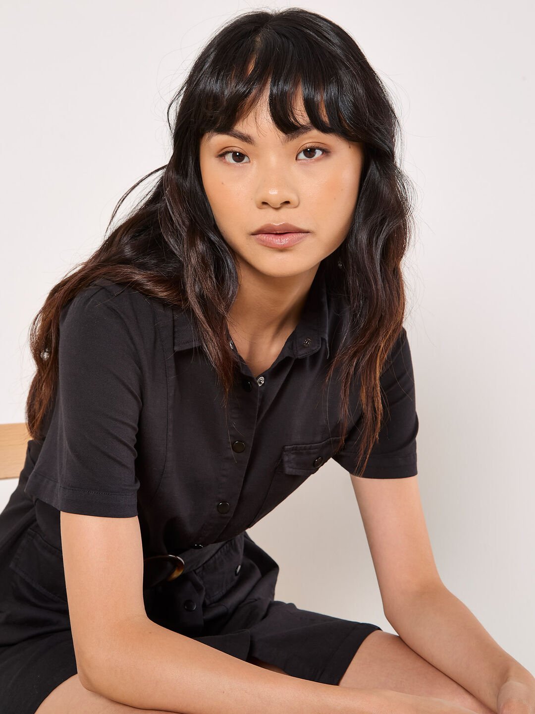 APRICOT - Utility Cargo Mini Dress - 946903 D - Boutique Bubbles