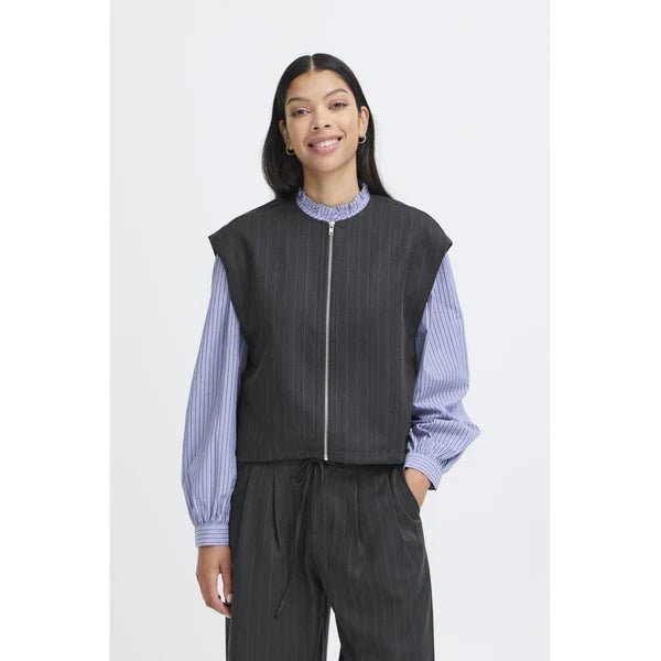 B.YOUNG - BYXDAYO Waistcoat - 20819057 - Boutique Bubbles