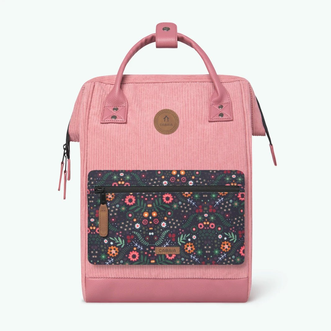CABAÏA - Backpack Adventurer Medium - Recycled Velvet - Boutique Bubbles