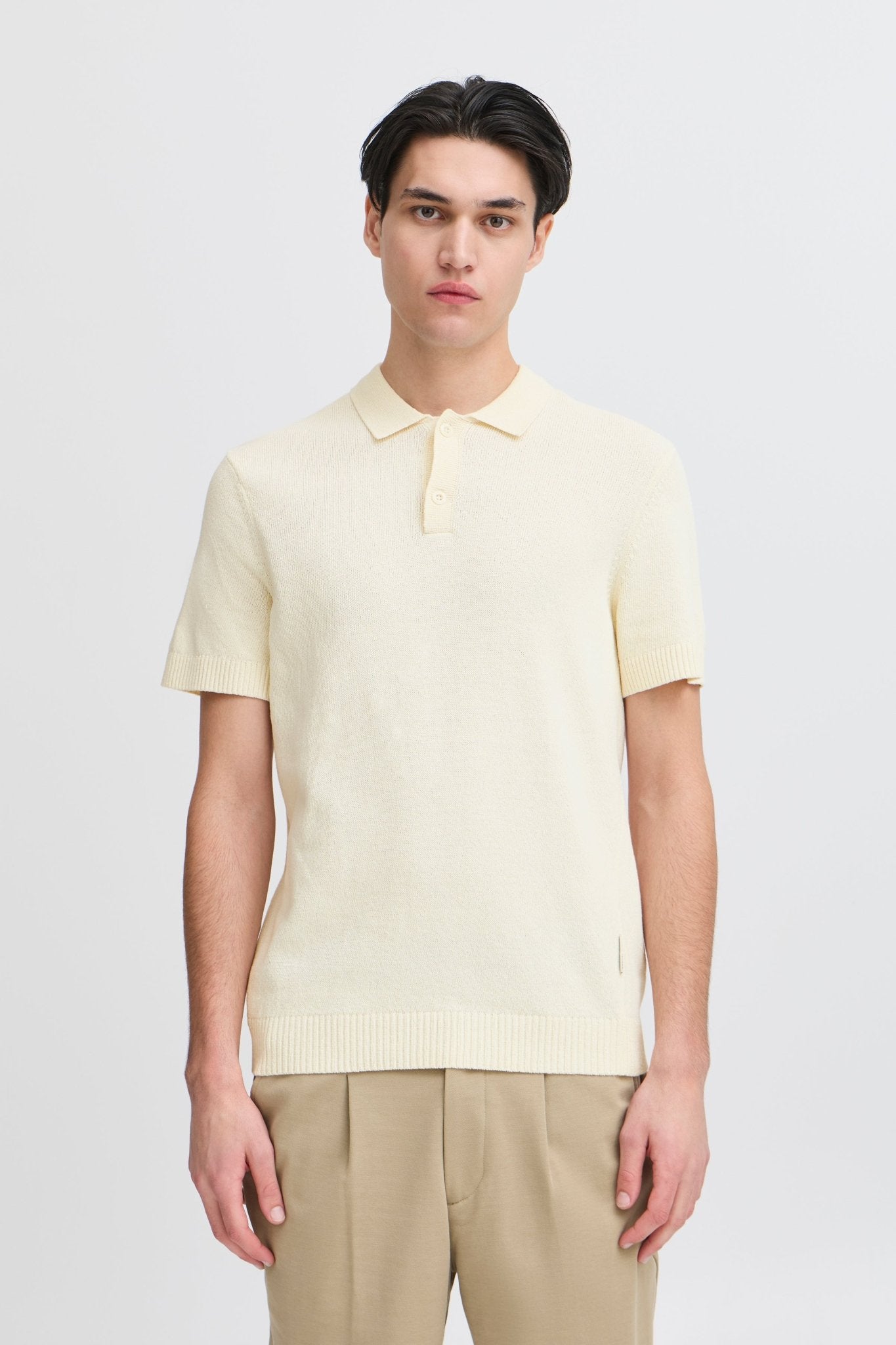 CASUAL FRIDAY - AIDEN SS structured polo knit - 20505492 - Boutique Bubbles