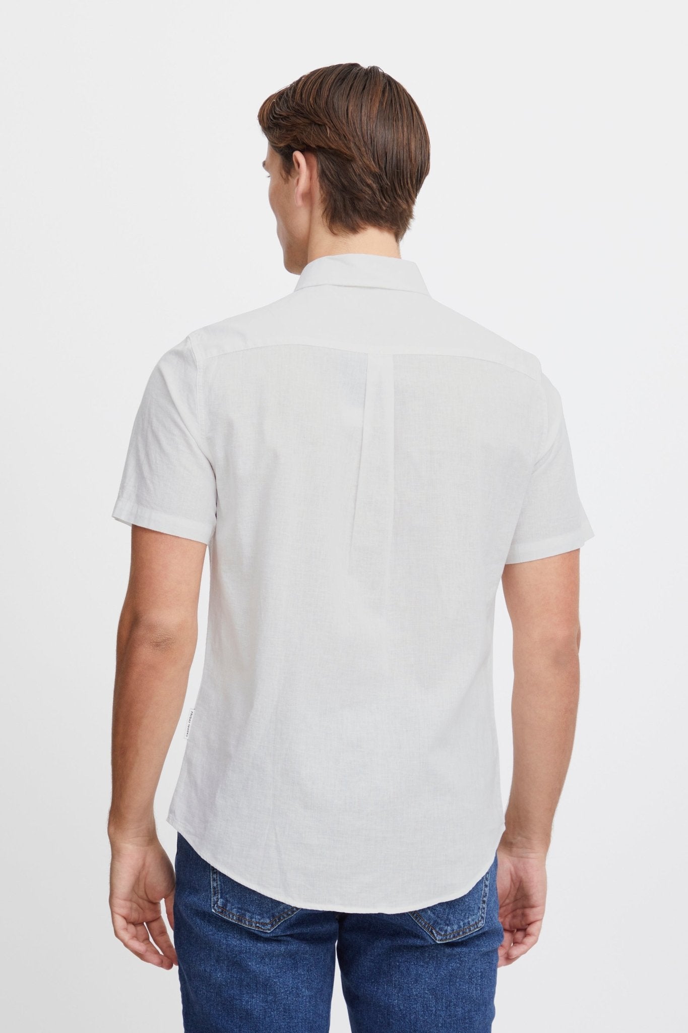 CASUAL FRIDAY - CFAKSEL SS linen mix shirt - 20503886 - Boutique Bubbles