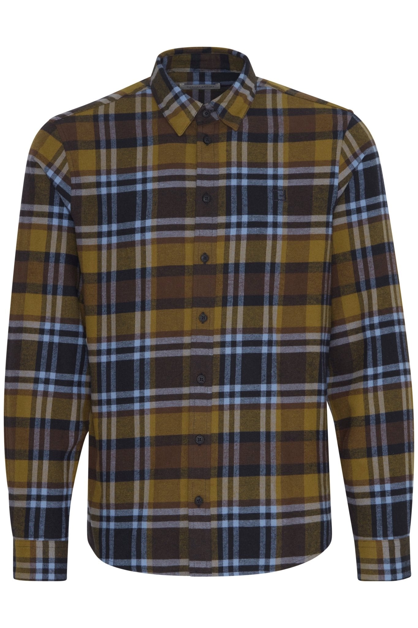 CASUAL FRIDAY - CFANTON LS BD checked shirt - 20505181 - Boutique Bubbles
