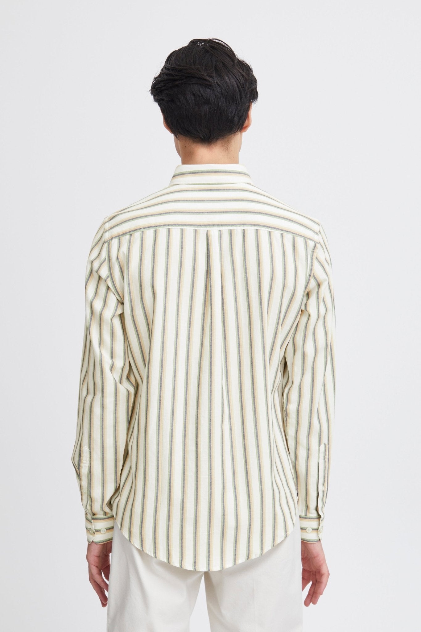 CASUAL FRIDAY - CFANTON LS BD striped shirt - 20505076 - Boutique Bubbles