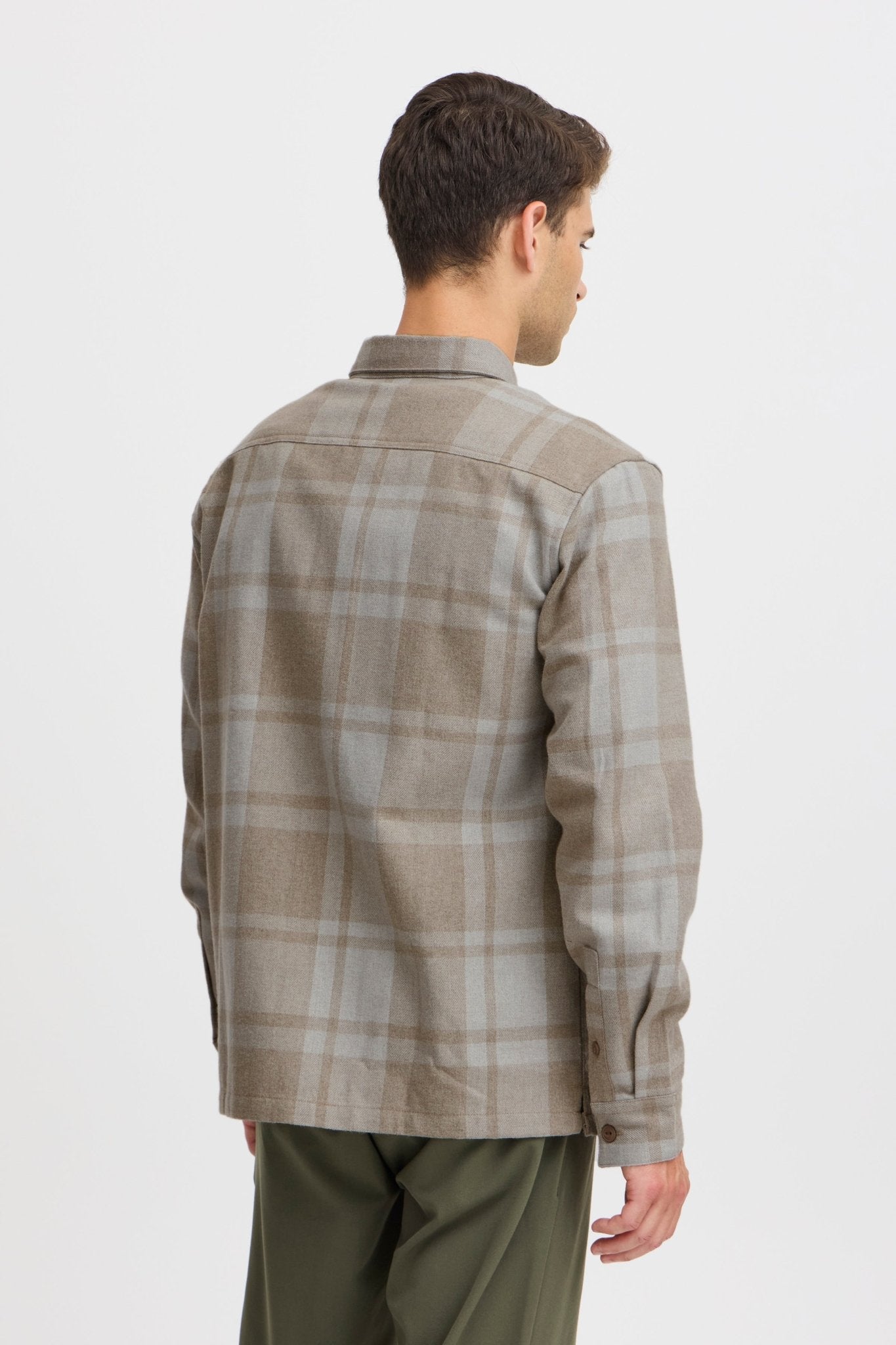 CASUAL FRIDAY - CFAUGUSTO LS checked overshirt - 20505191 - Boutique Bubbles
