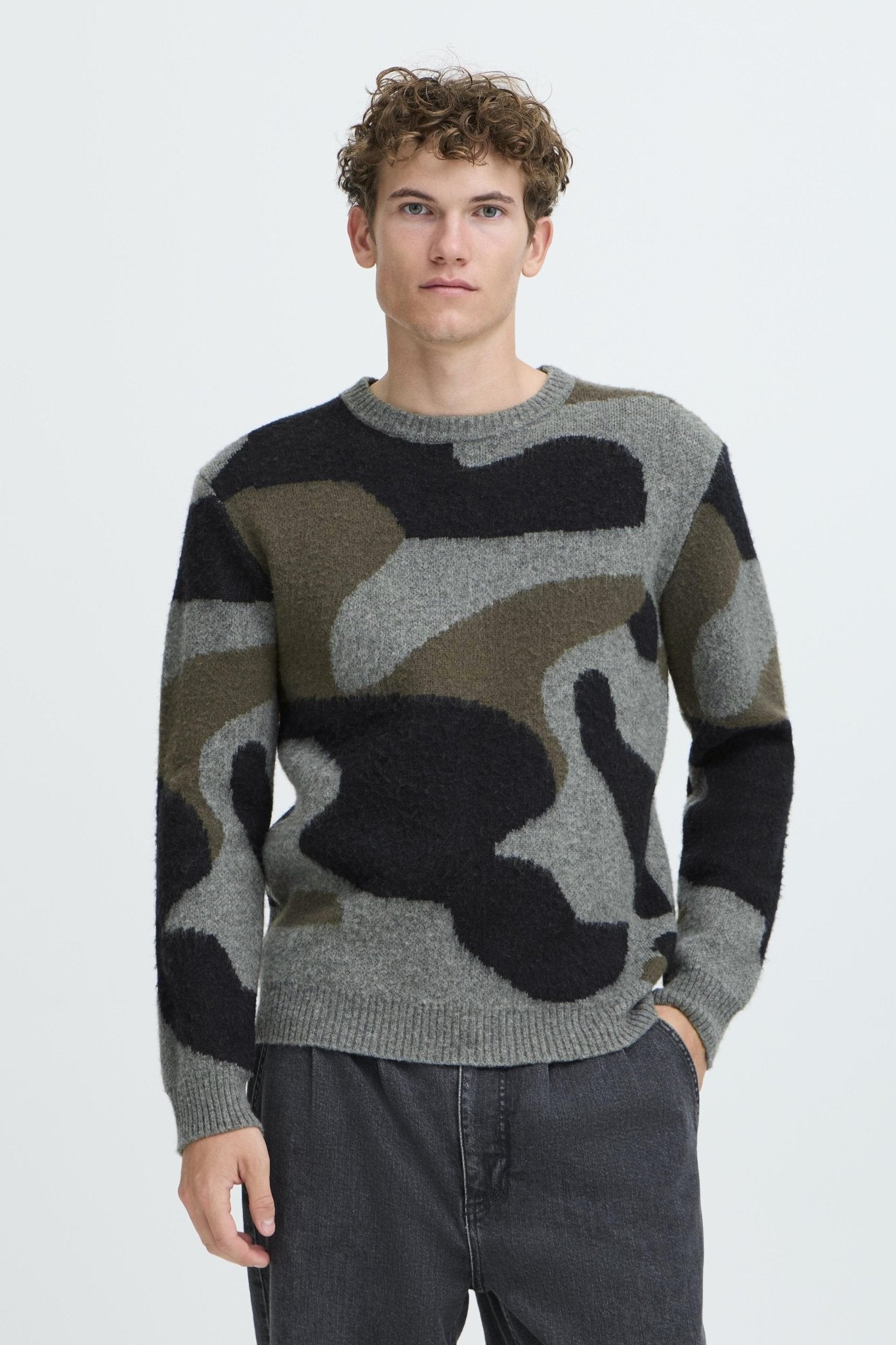 CASUAL FRIDAY - CFESKO CREW NECK KNIT - 20506109 - Boutique Bubbles