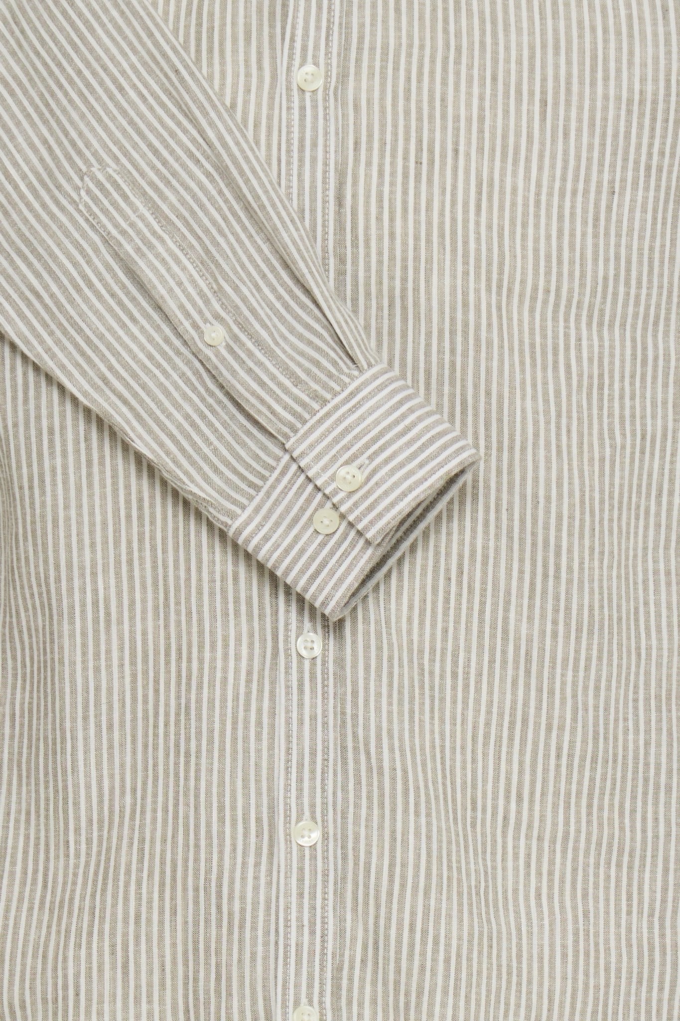CASUAL FRIDAY - CFESTRUP LS LINEN MIX SHIRT - 20506256 - Boutique Bubbles