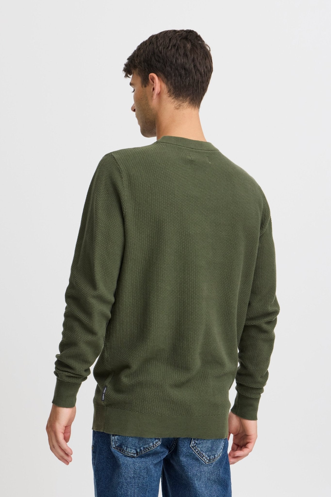 CASUAL FRIDAY - CFKARL 0160 structured crewneck knit - 20505192 - Boutique Bubbles