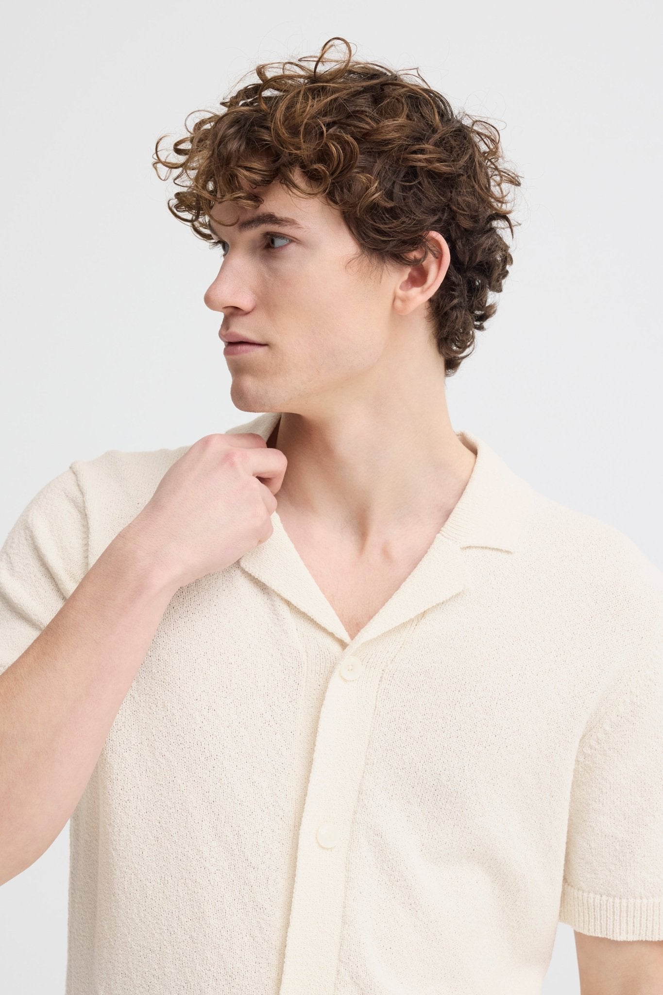 CASUAL FRIDAY - CFLINDHOLM SS RESORT KNIT - 20506174 - Boutique Bubbles