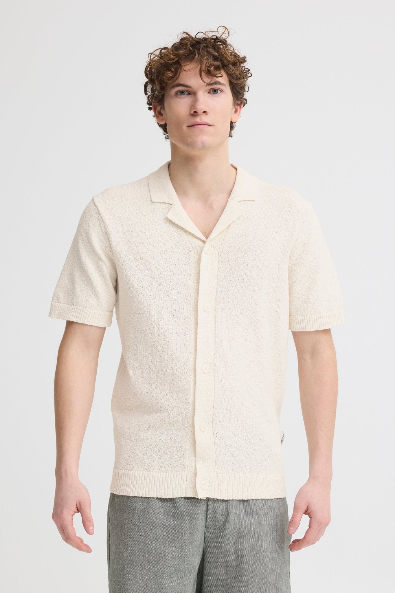 CASUAL FRIDAY - CFLINDHOLM SS RESORT KNIT - 20506174 - Boutique Bubbles