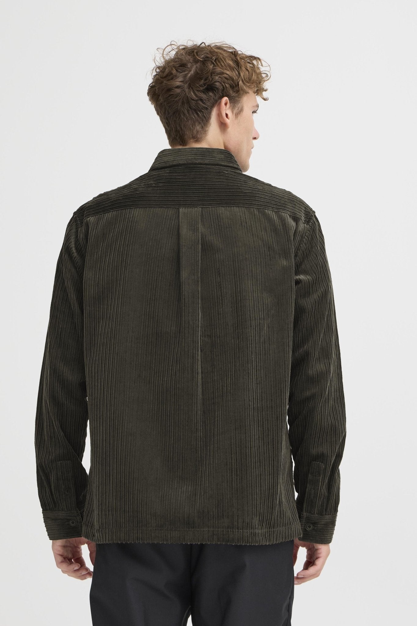 CASUAL FRIDAY - CFNOR 0232 CORDUROY OVERSHIRT - 20506040 - Boutique Bubbles