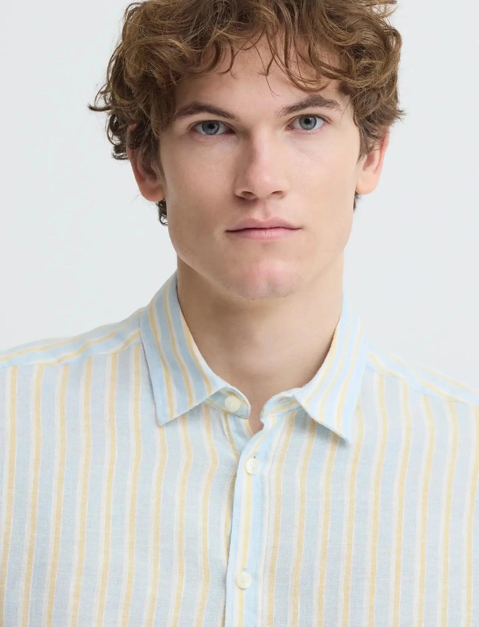 CASUAL FRIDAY - CFRISSA LS STRIPED LINEN - 20506257 - Boutique Bubbles