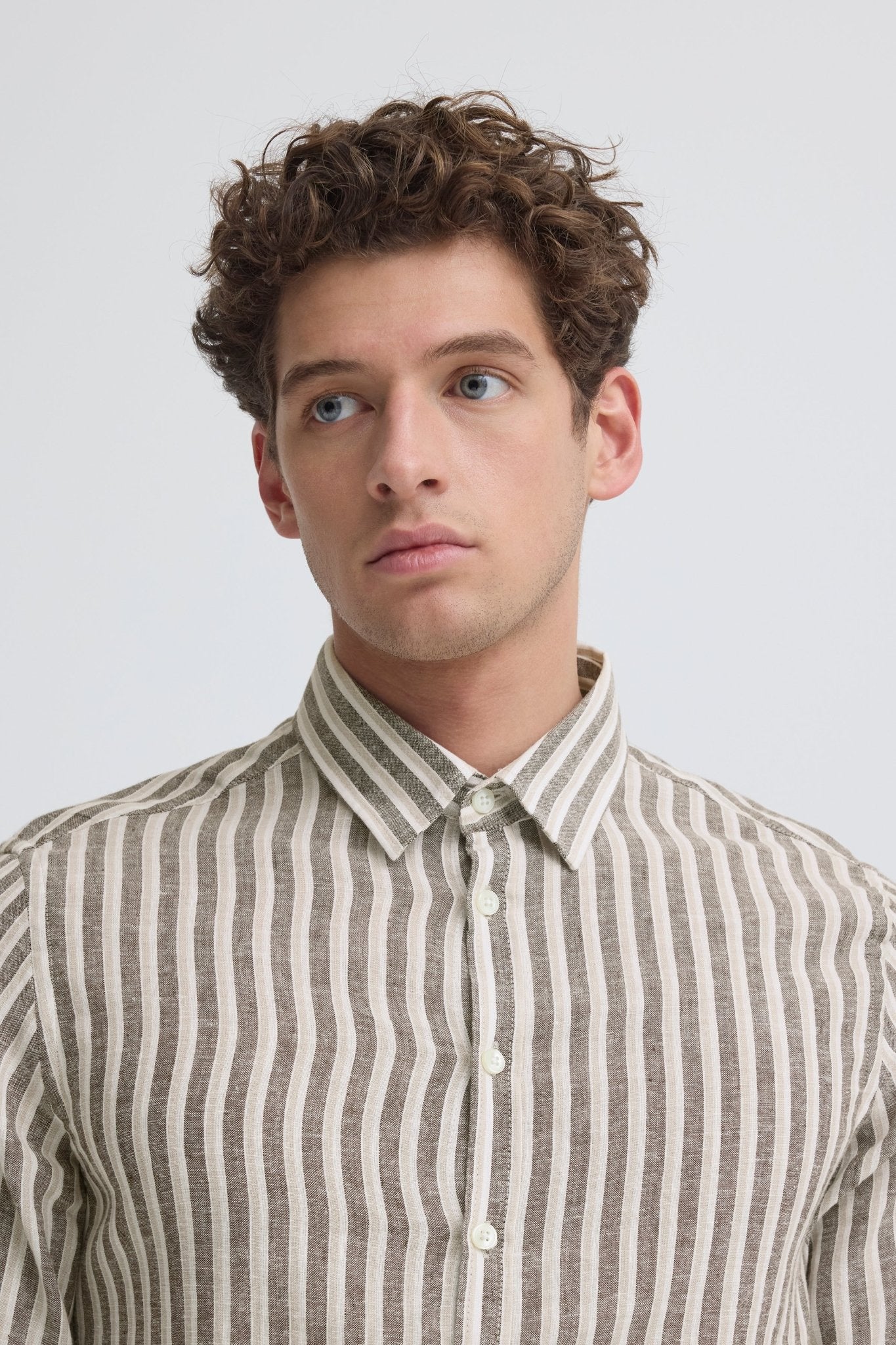 CASUAL FRIDAY - CFRISSA LS STRIPED LINEN - 20506257 - Boutique Bubbles