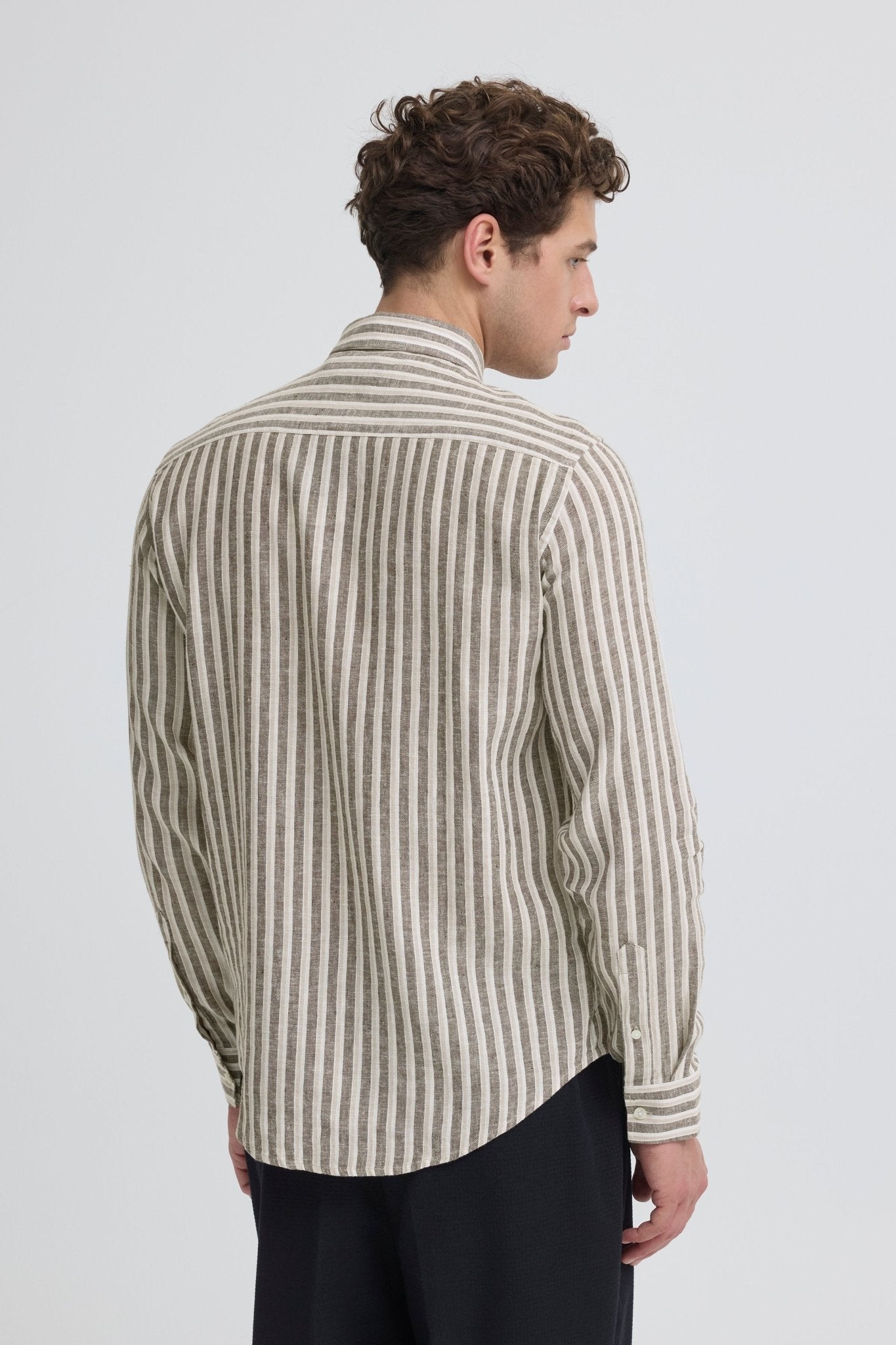 CASUAL FRIDAY - CFRISSA LS STRIPED LINEN - 20506257 - Boutique Bubbles