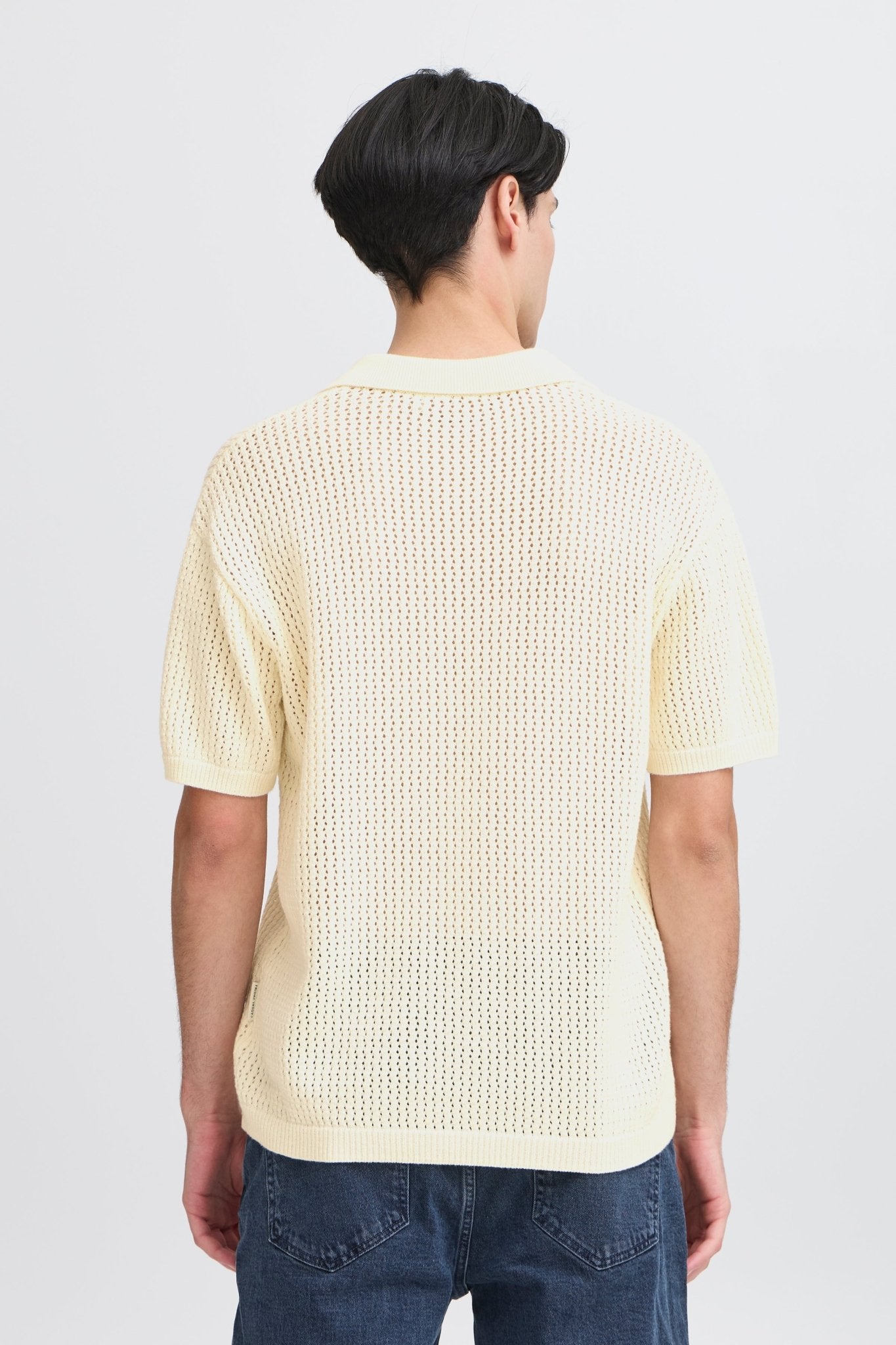 CASUAL FRIDAY - EASTON SS structured polo knit - 20505494 - Boutique Bubbles