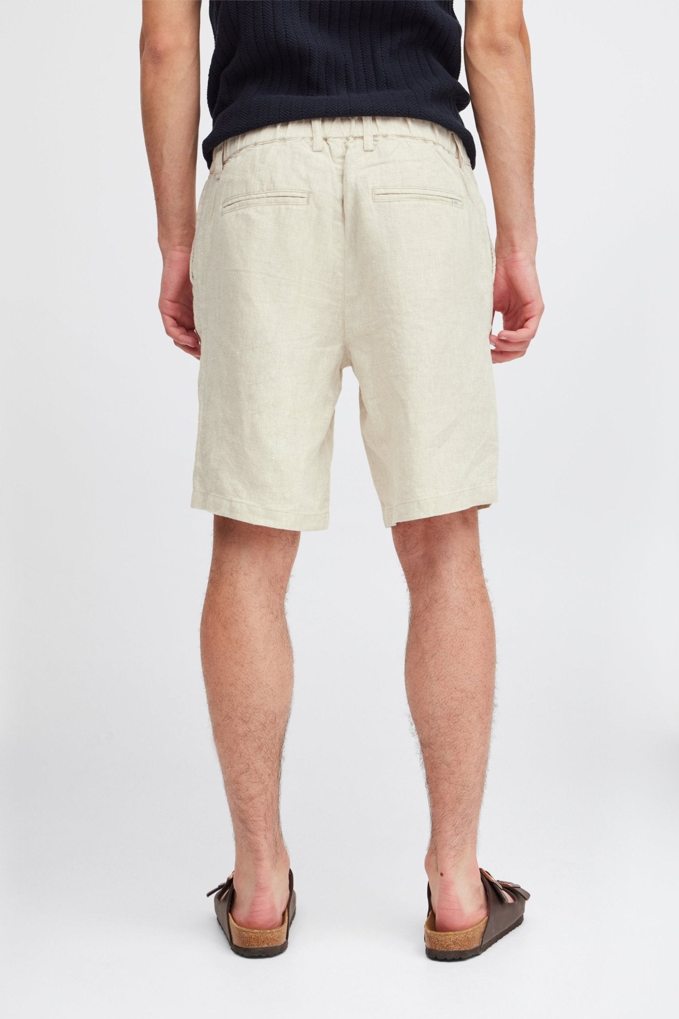 CASUAL FRIDAY - PANDRUP 100% linen shorts - 20505166 - Boutique Bubbles