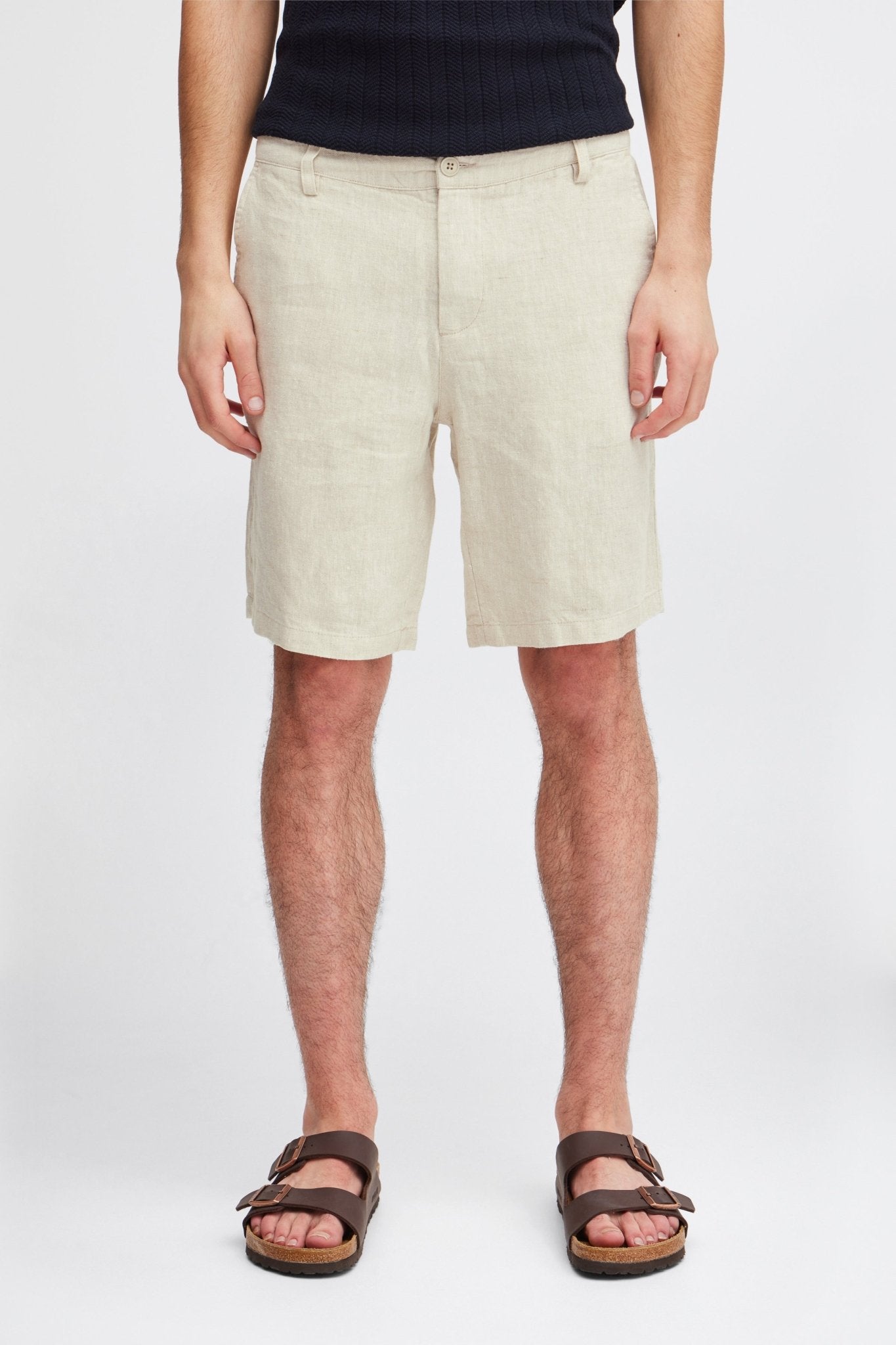 CASUAL FRIDAY - PANDRUP 100% linen shorts - 20505166 - Boutique Bubbles