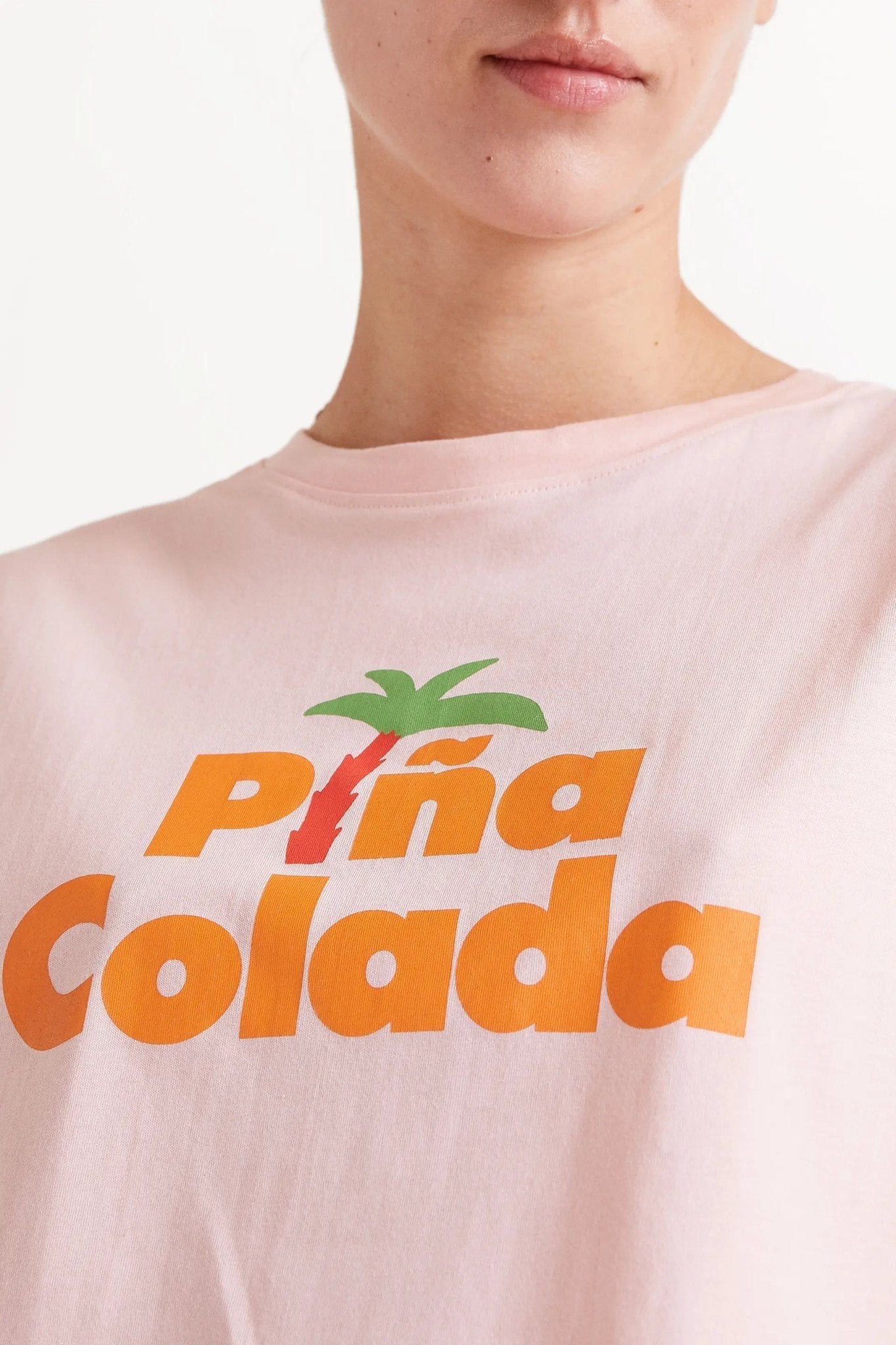 COMPANIA FANTASTICA - Piña Colada print T-shirt - 52C/42114 - Boutique Bubbles