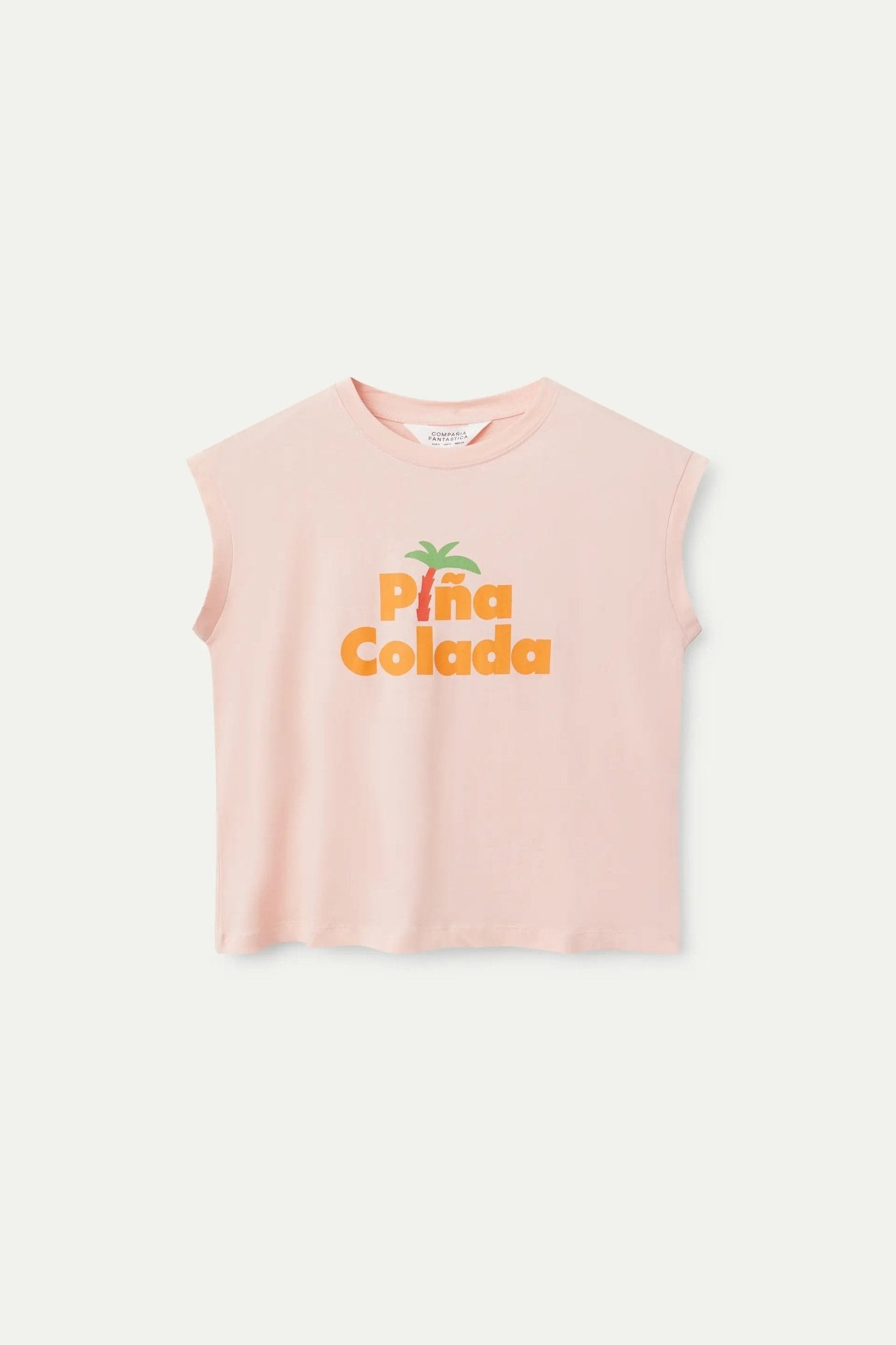 COMPANIA FANTASTICA - Piña Colada print T-shirt - 52C/42114 - Boutique Bubbles