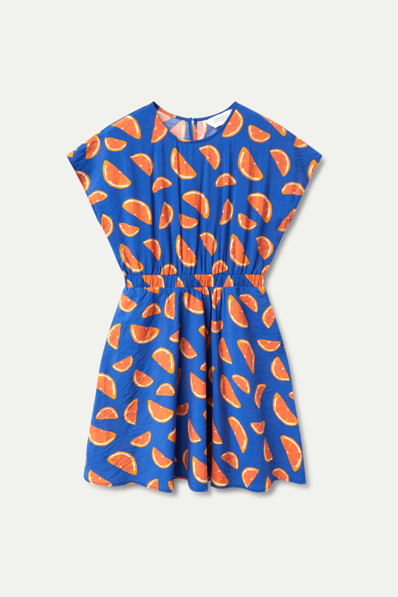 COMPANIA FANTASTICA - Short dress with grapefruit print - 51C/11011 - Boutique Bubbles