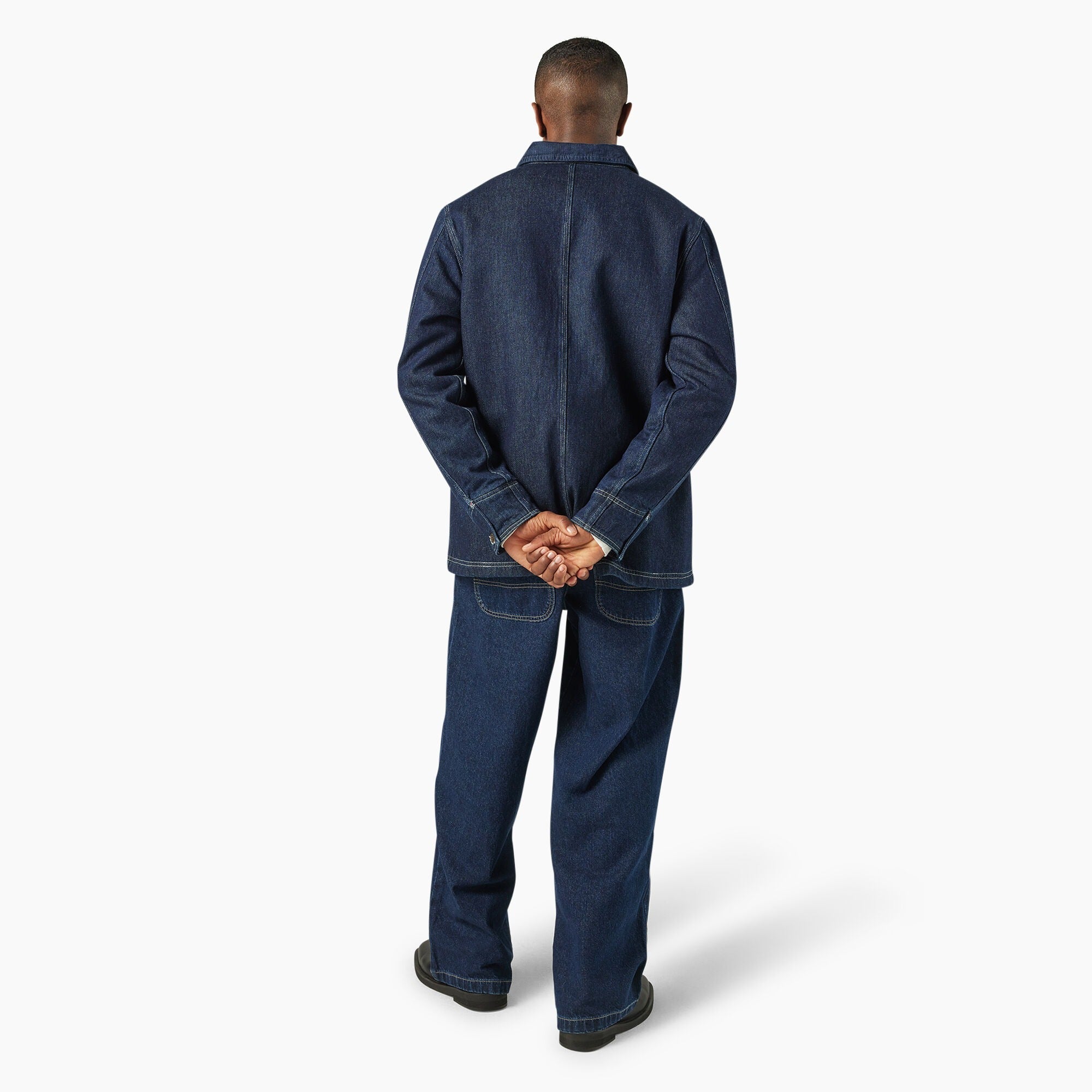 DICKIES - MENS DENIM BLANKET LINED CHORE COAT - A861B - Boutique Bubbles